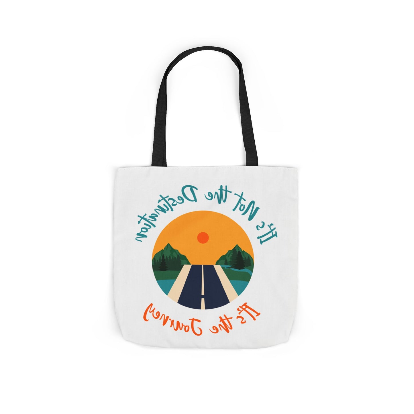 Inspirational Canvas Tote Bag – Perfect for Everyday Adventures, Eco-Friendly Shopping, Beach Days, Travel Companion, Gift for Wanderlust