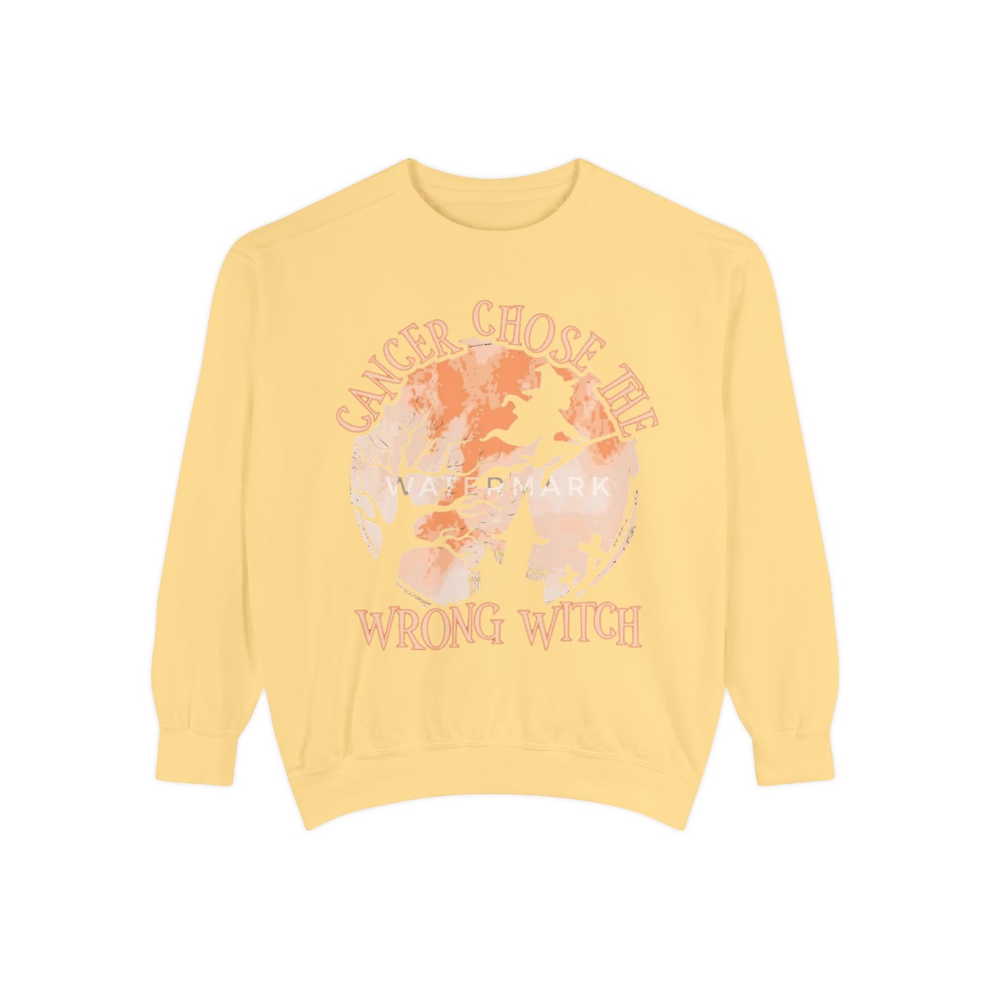 Cancer Chose the Wrong Witch Sweatshirt, Unisex Cozy Crewneck, Gift for Astrology Lovers, Witchy Style Apparel, Spiritual Gift