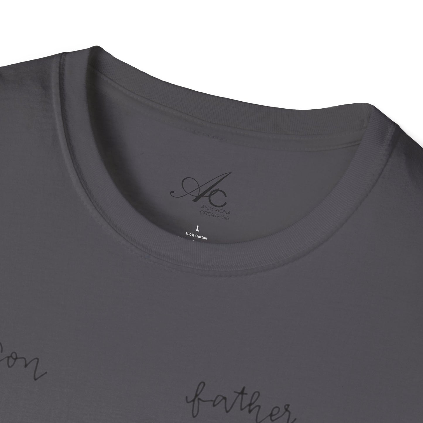 Father and Son Connection TShirt Family Gift Dad Shirt Unisex Tee Meaningful Apparel Fathers Day Family Bonding