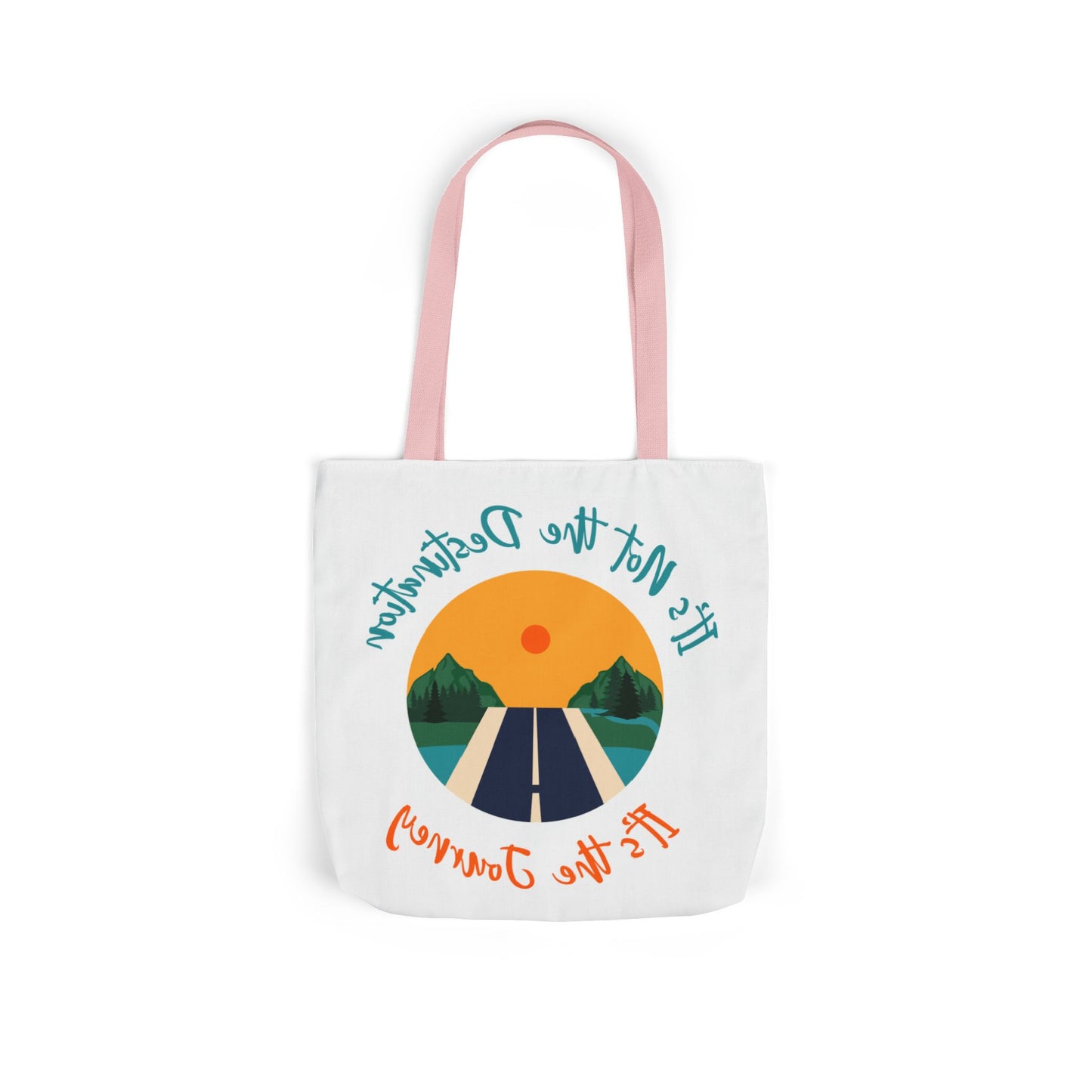 Inspirational Canvas Tote Bag – Perfect for Everyday Adventures, Eco-Friendly Shopping, Beach Days, Travel Companion, Gift for Wanderlust