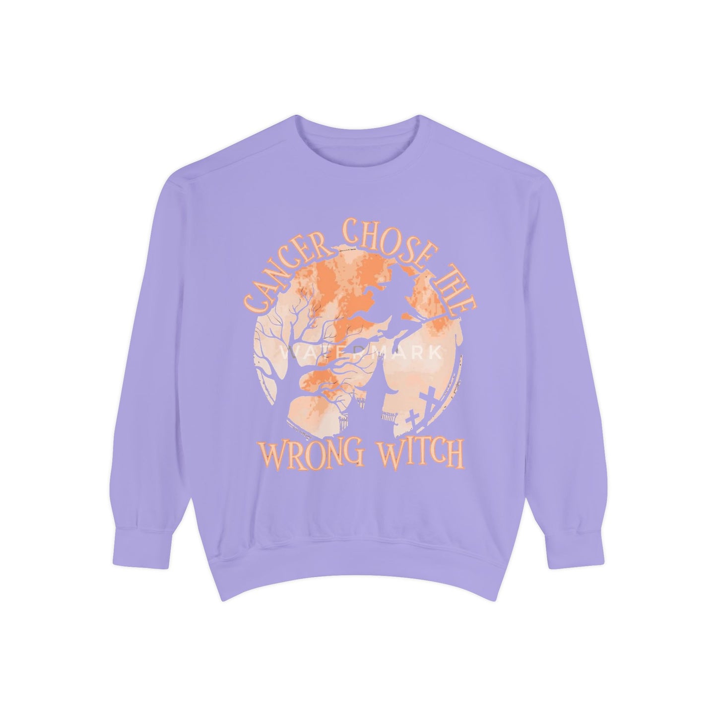 Cancer Chose the Wrong Witch Sweatshirt, Unisex Cozy Crewneck, Gift for Astrology Lovers, Witchy Style Apparel, Spiritual Gift