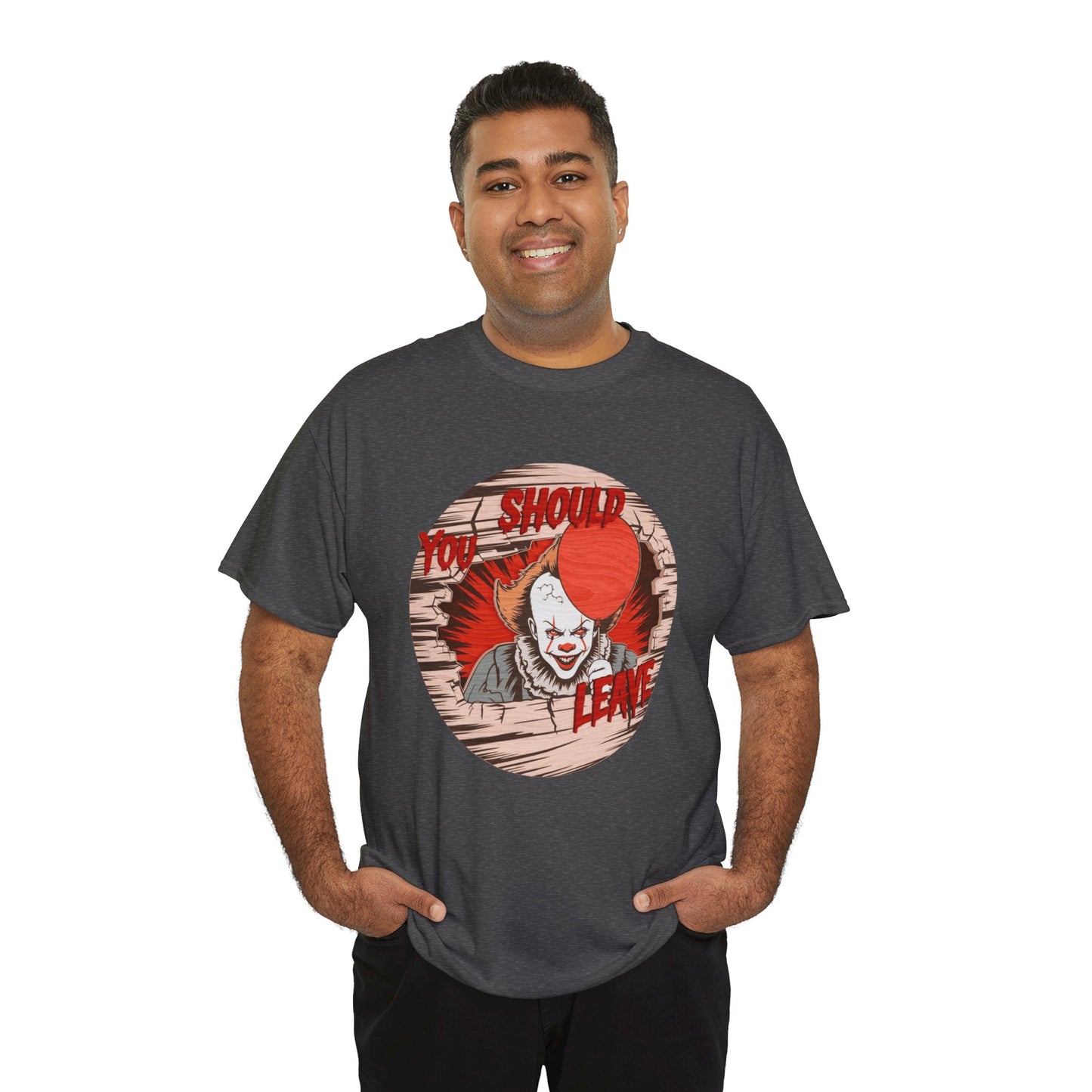 Horror Graphic Tee, Halloween Costume Shirt, Unisex Creepy Cotton Tee, Funny Horror T-Shirt, Retro Scary Outfit