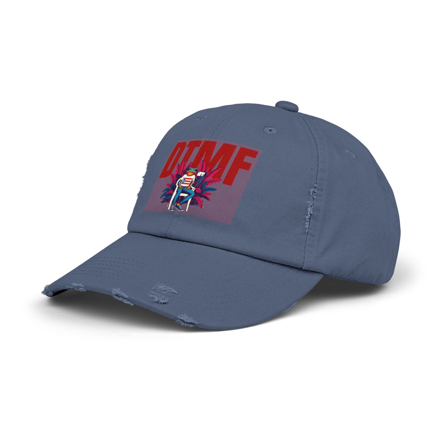 Puerto Rican Flag Distressed Cap – Cultural Pride Hat, Unisex Vintage Baseball Cap, Adjustable Boricua Heritage Apparel