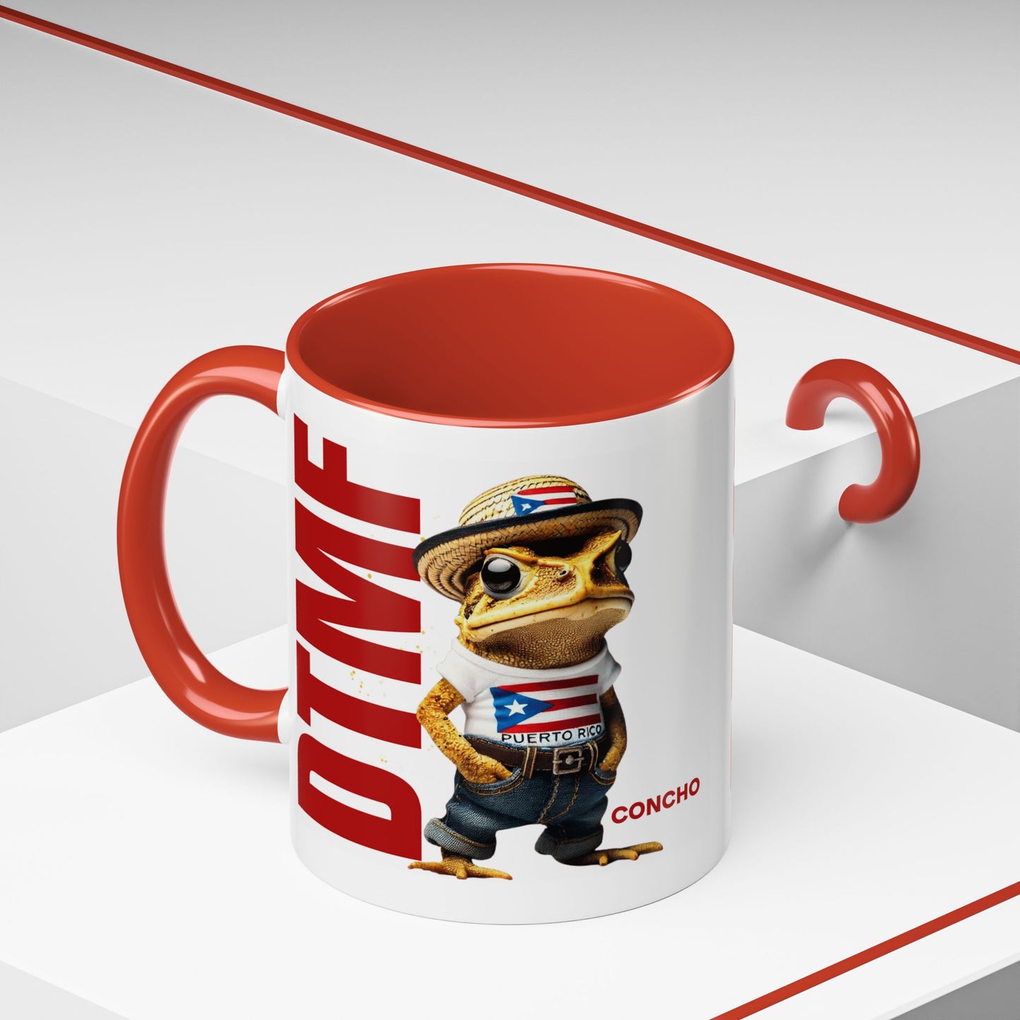 Puerto Rican Heritage Mugs with Unique Designs Accent Coffee Mug (11, 15oz)