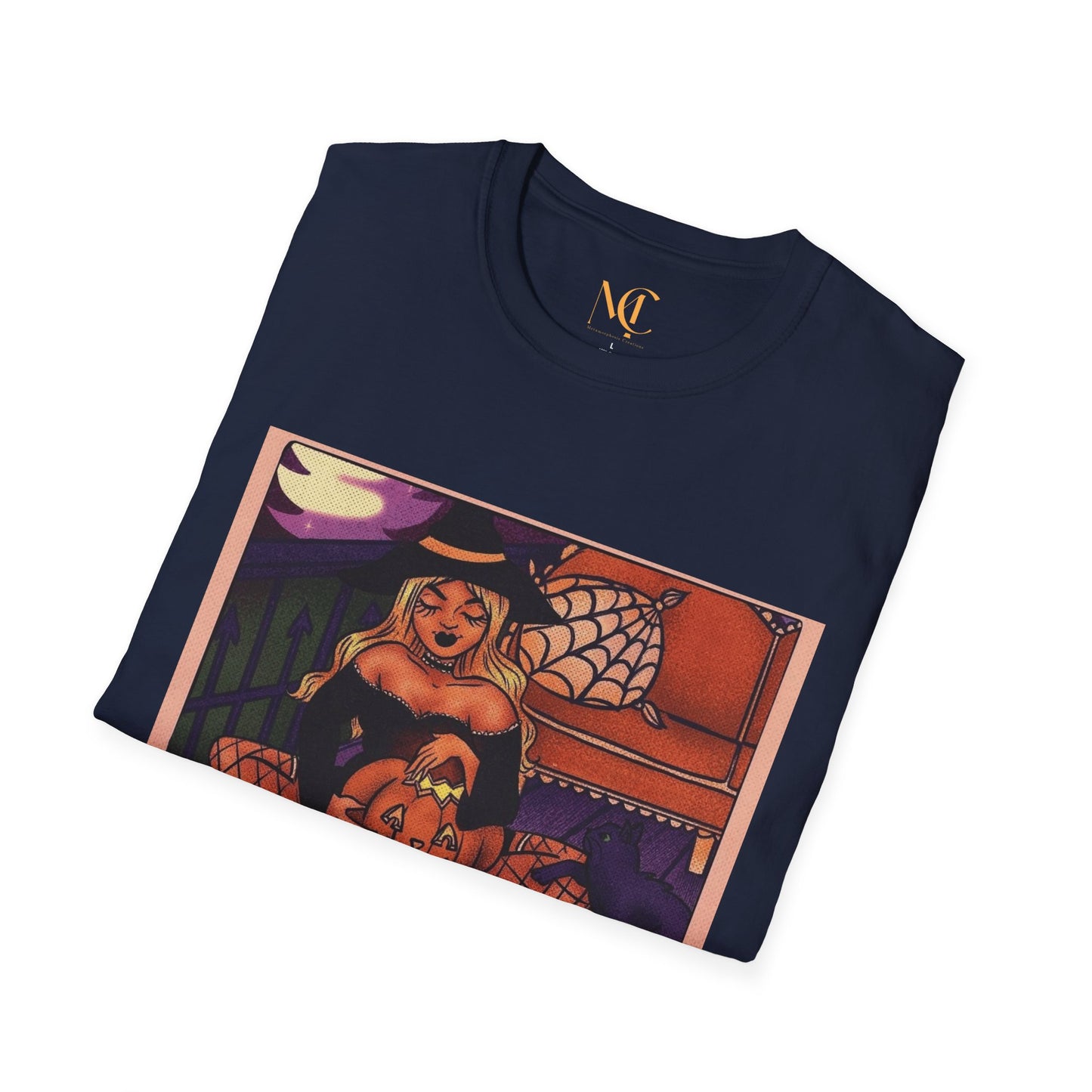 halloween shirt Illuminated Carefree & Optimistic T-Shirt, Halloween Apparel, Unisex Graphic Tee, Cozy Casual Wear, Unique Gift Idea