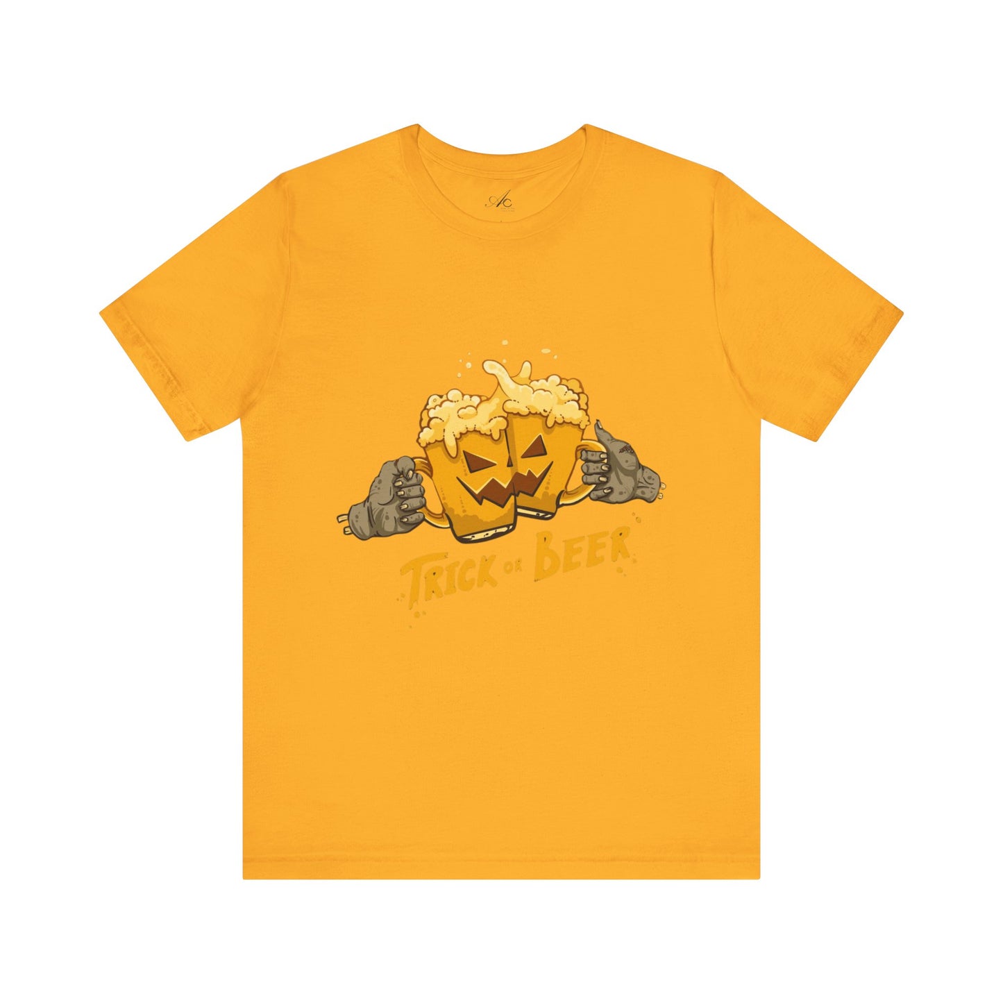 Halloween Beer Tee, Ghostly Fun Shirt, Unisex Graphic T-Shirt, Trick or Treat Apparel, Spooky Celebration Top
