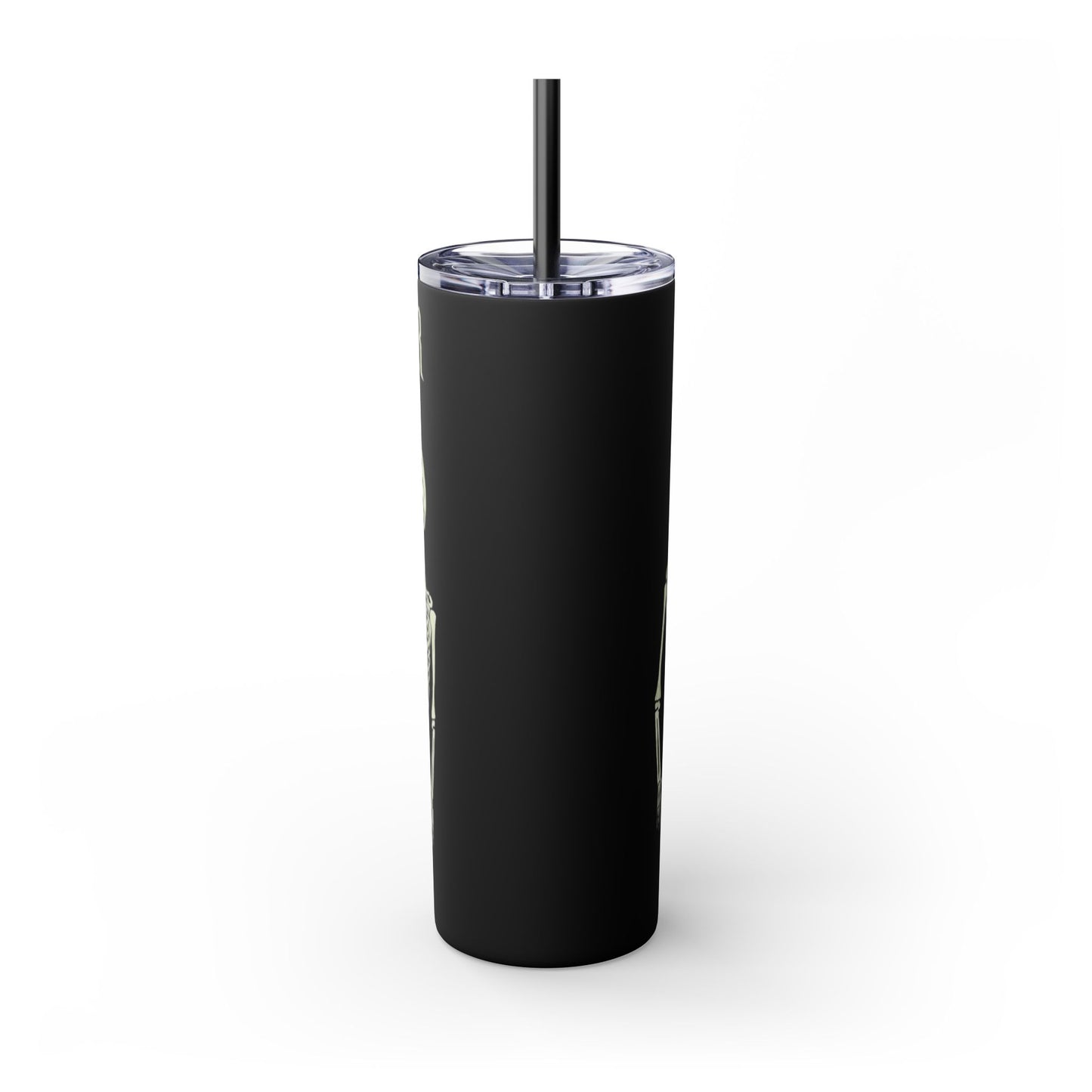 Halloween Skeleton-Themed Tumbler, Got Your Back Drinkware, I Got Your Back Skinny Tumbler, Cute Gifts for Halloween, Fun Vibes for Parties