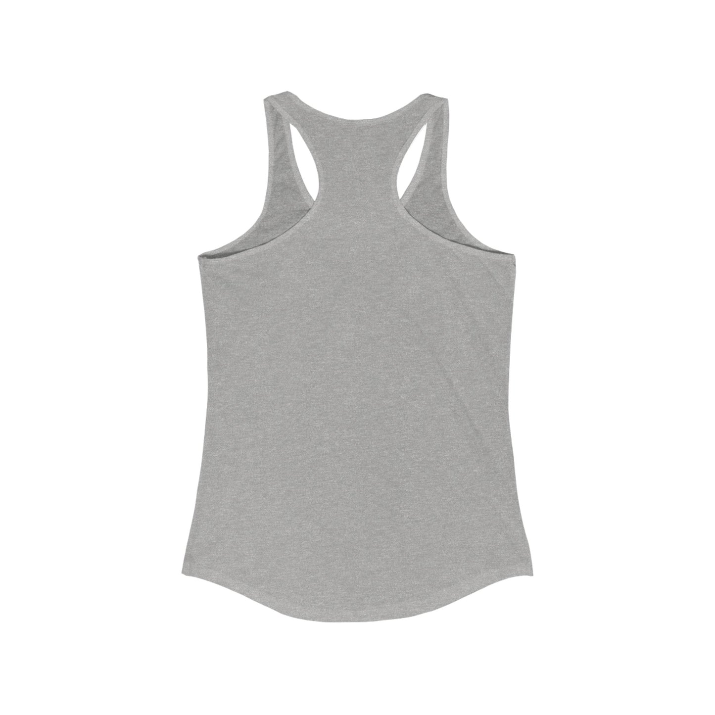 Women's Ideal Racerback Tank with Trendy Illustration, Ideal for Summer, Fitness, Casual Wear, Gifts, Everyday Style