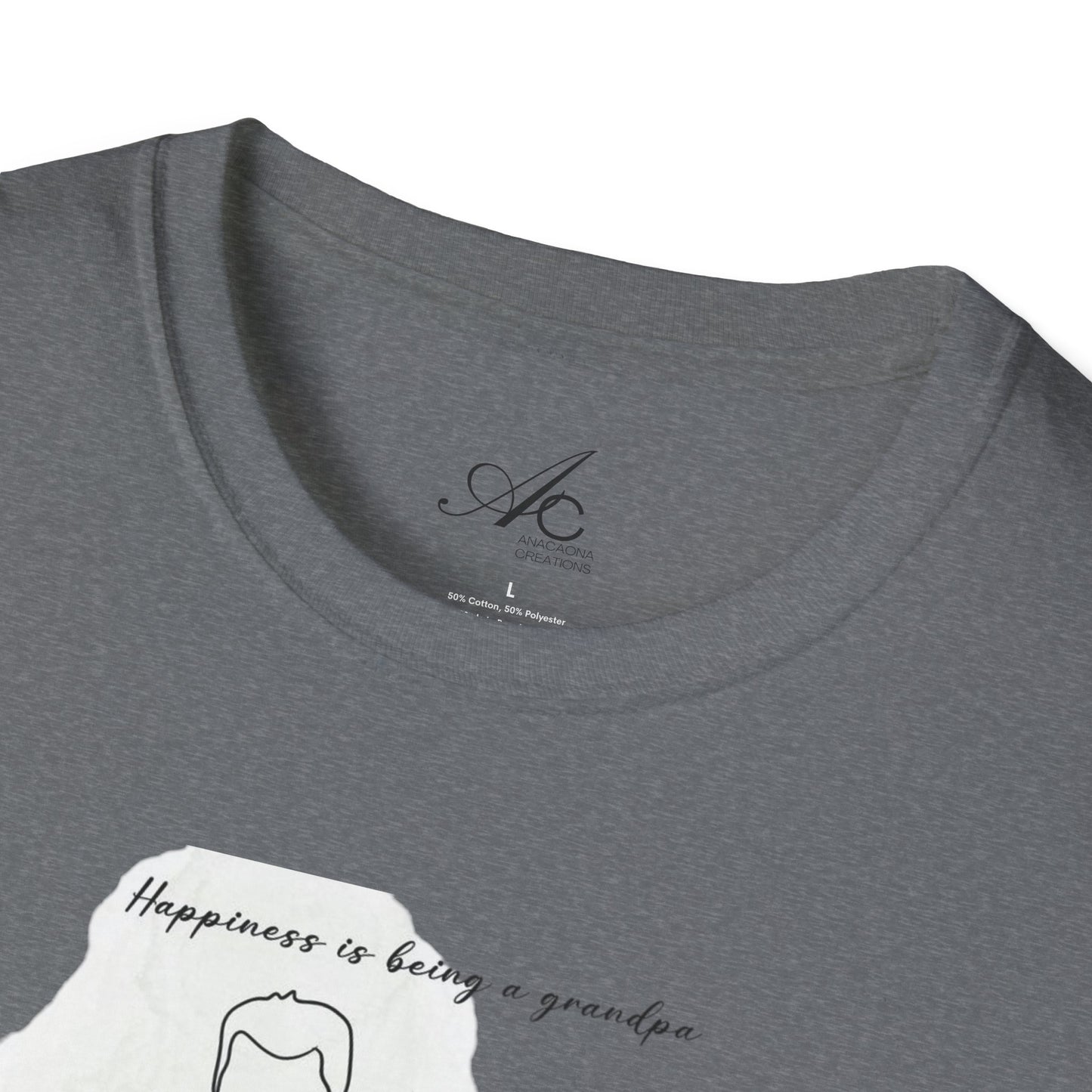 Happiness in Simplicity T-Shirt, Unisex Softstyle Tee, Casual Wear, Gift for Cyclists, Inspirational Quote Shirt, Summer Fashion