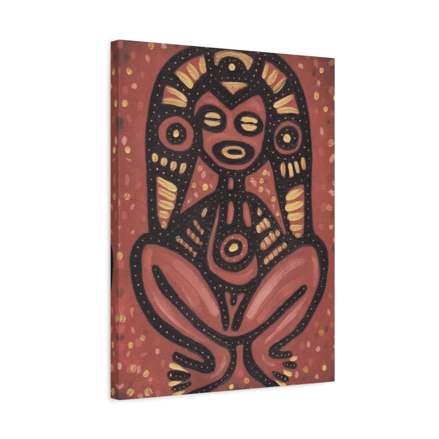 PUERTO RICO Culture Indians Inspired Print, Modern Tribal Artwork