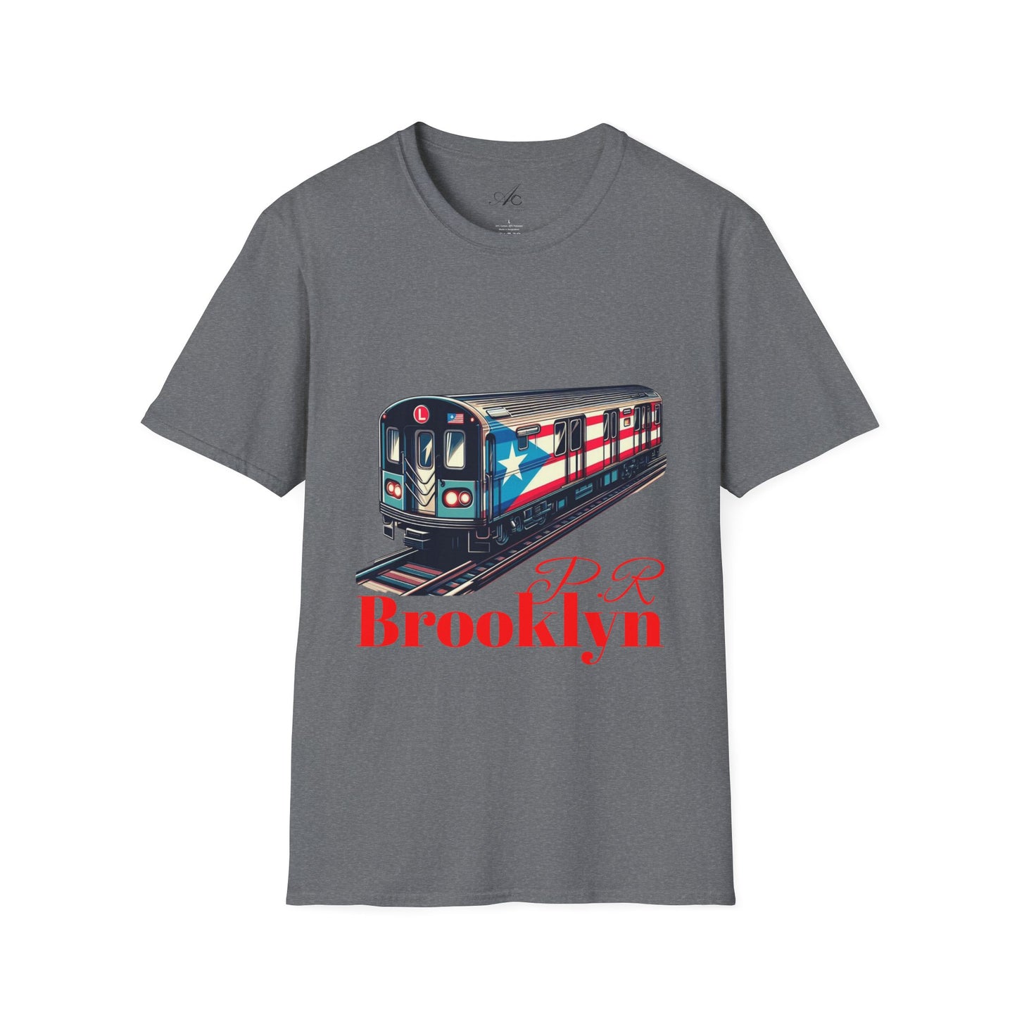 New Yorican and Proud Where Boricua Meets Brooklyn PR Train T-Shirt, Unisex Graphic Tee, Travel Shirt, Gift for NYC Lovers,