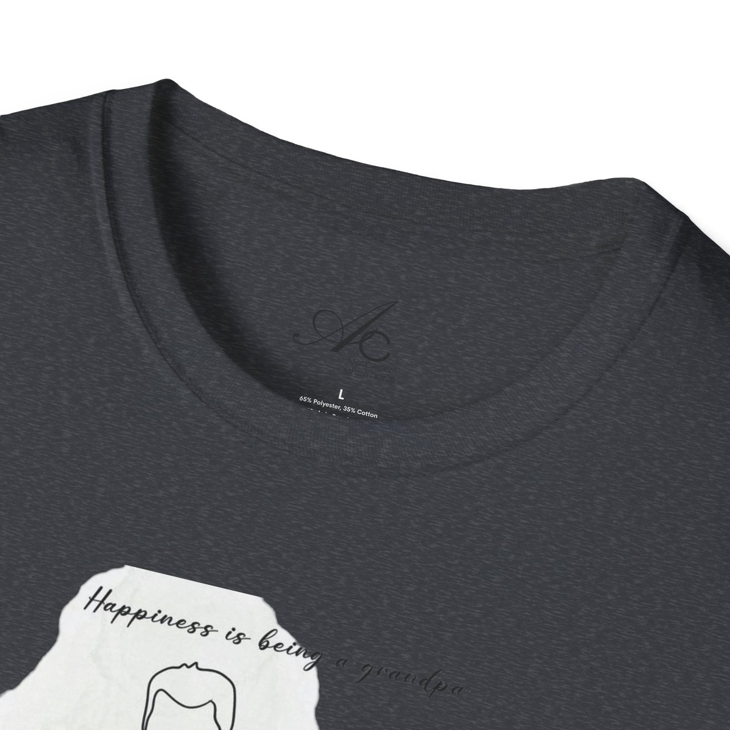 Happiness in Simplicity T-Shirt, Unisex Softstyle Tee, Casual Wear, Gift for Cyclists, Inspirational Quote Shirt, Summer Fashion