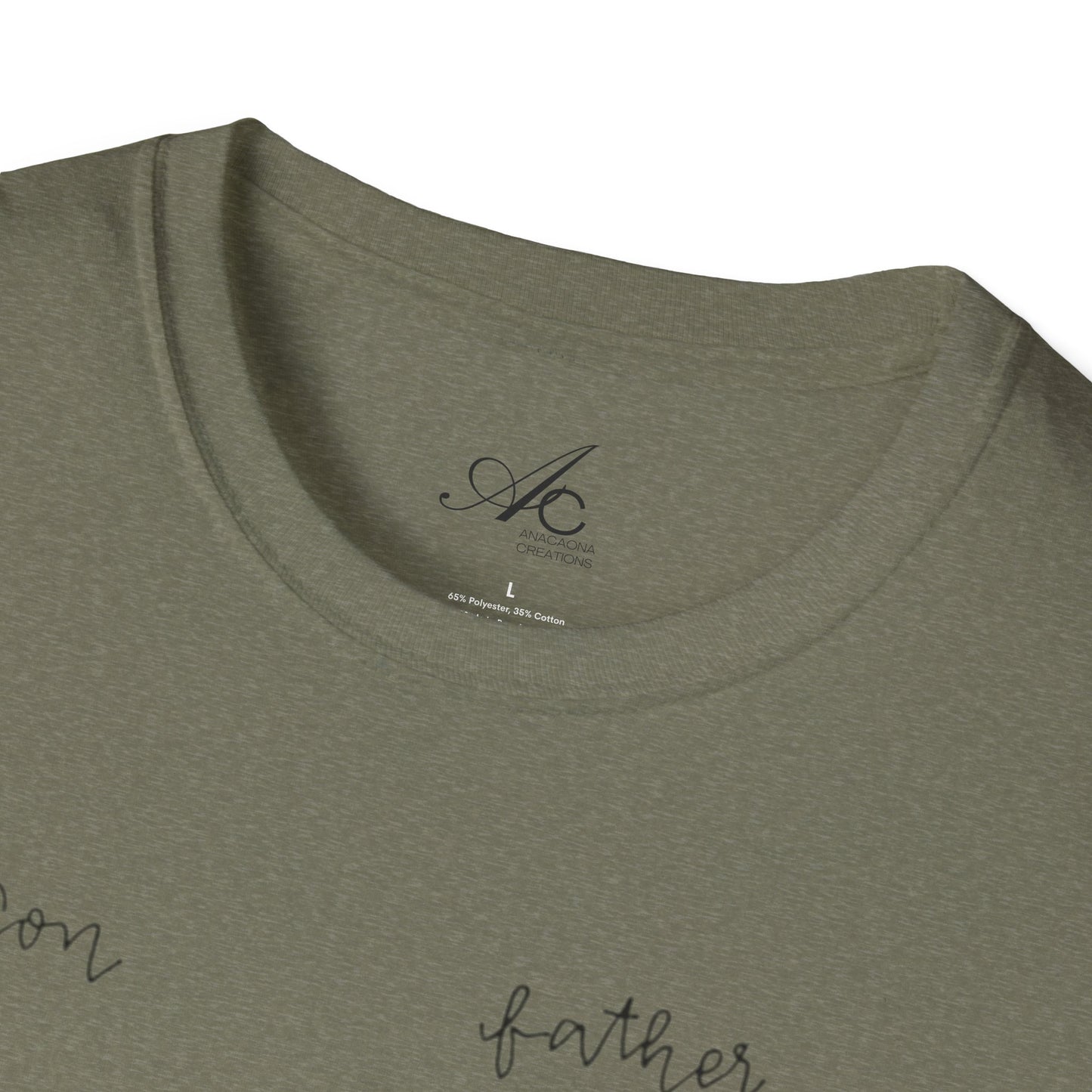 Father and Son Connection TShirt Family Gift Dad Shirt Unisex Tee Meaningful Apparel Fathers Day Family Bonding
