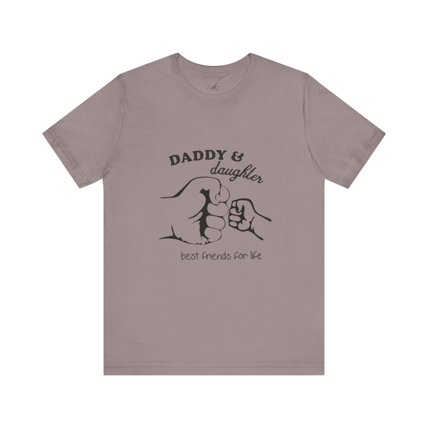 Daddy Daughter Best Friends Unisex Tee Fathers Day Gift, Family Matching Shirts, Kids & Dad Tee, Cute Parenting Apparel