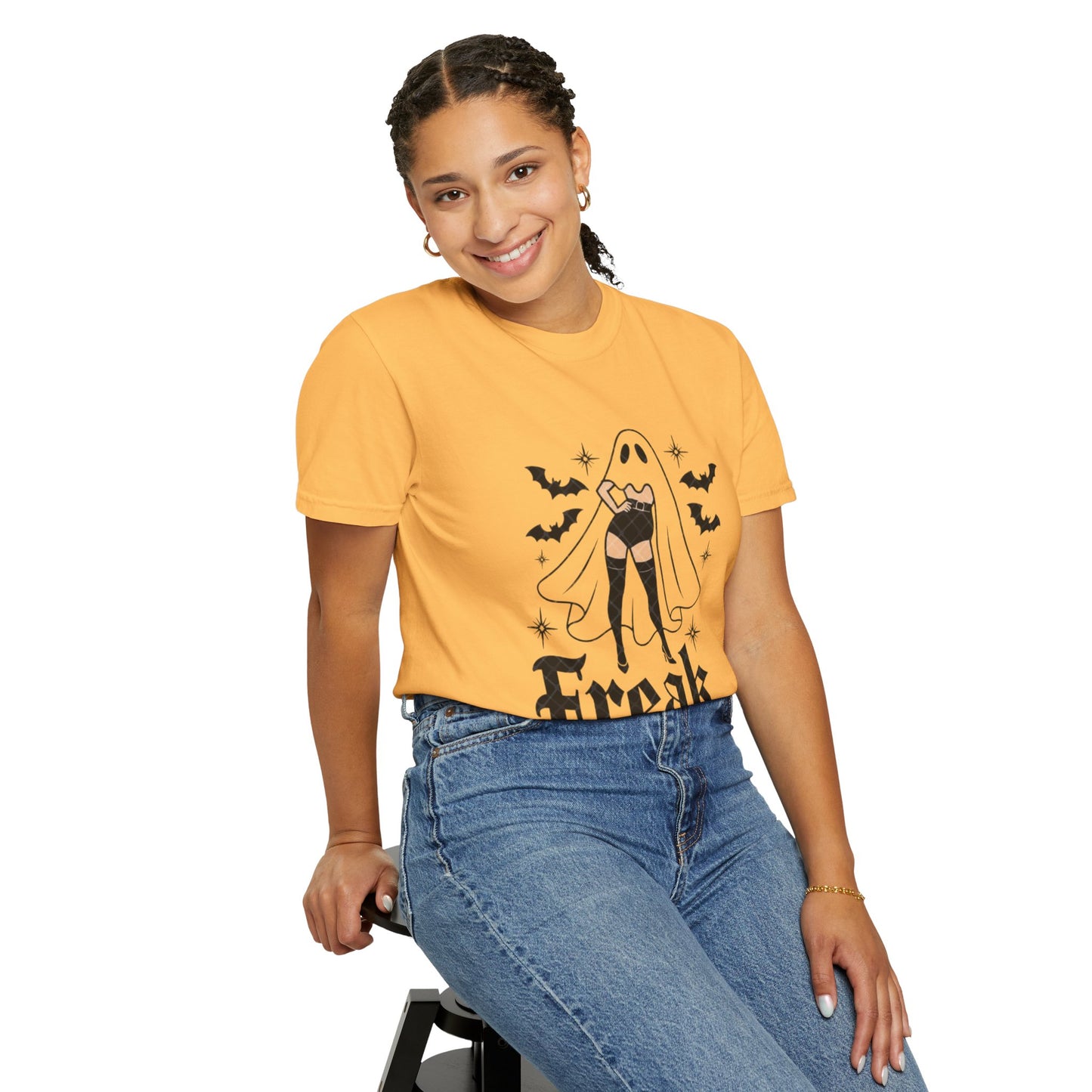Freaky Halloween Unisex T-Shirt | Spooky Vibes, Ghost Design, Fall Fashion, Halloween Party, Gift for Her