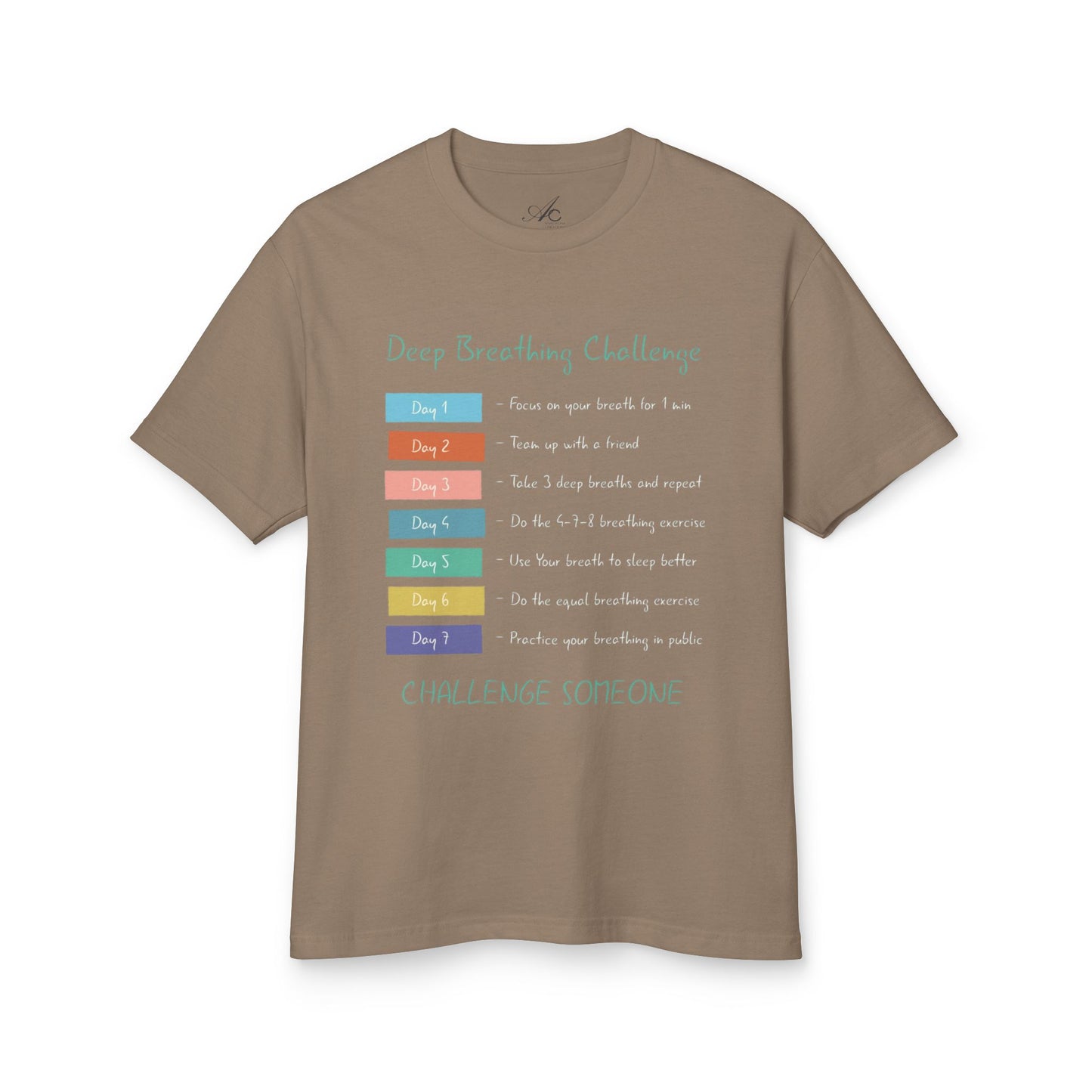 ✨ Let your outfit reflect your inner peace. Mindfulness Reminder Tee - Positive Vibes Everyday, Comfortable Cotton Shirt, Self-Care Gift, Unisex Relaxed Fit, Inspirational Apparel