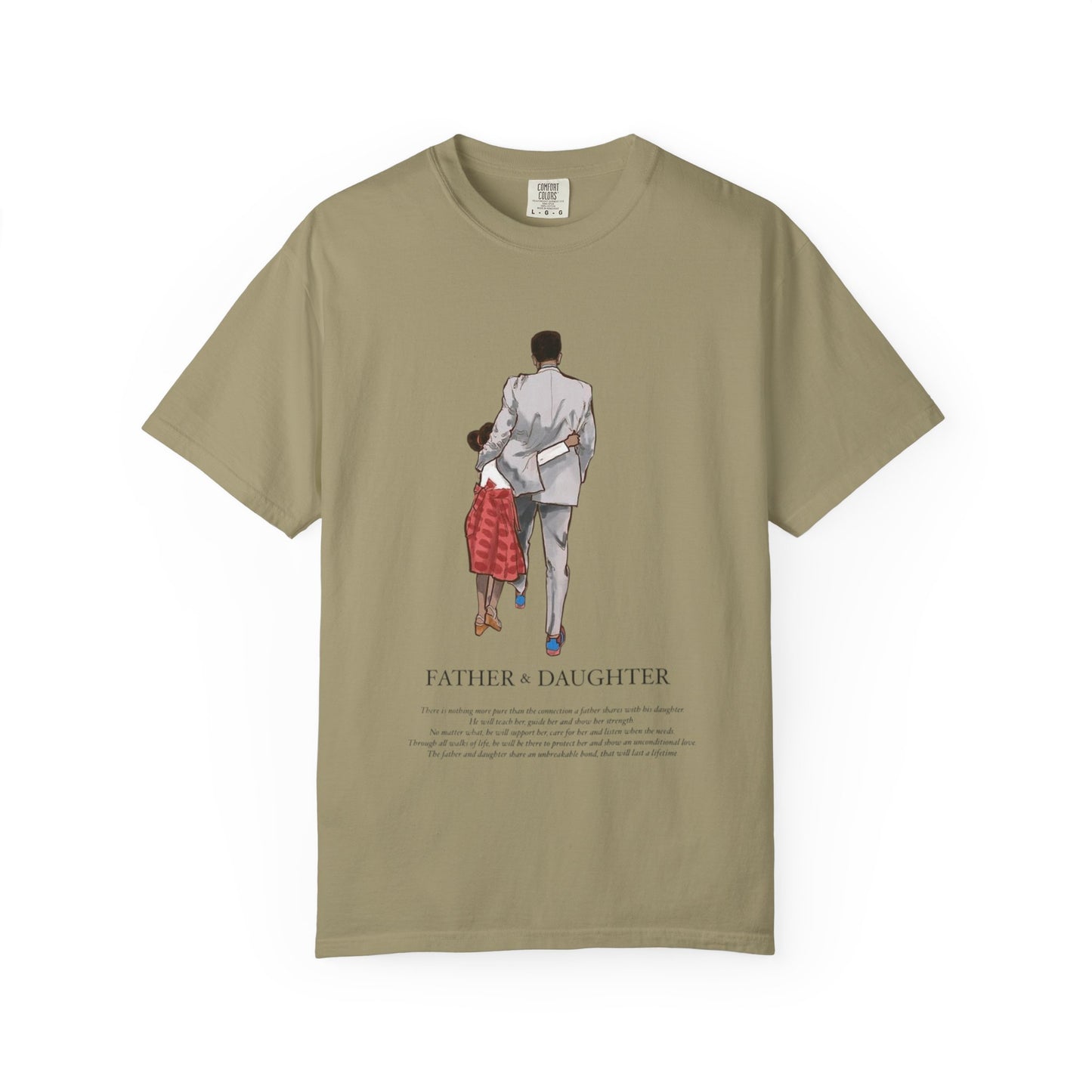 Father & Daughter Unisex T-Shirt, Heartwarming Gift for Dad, Perfect for Father's Day, Family Bonding, Casual Wear