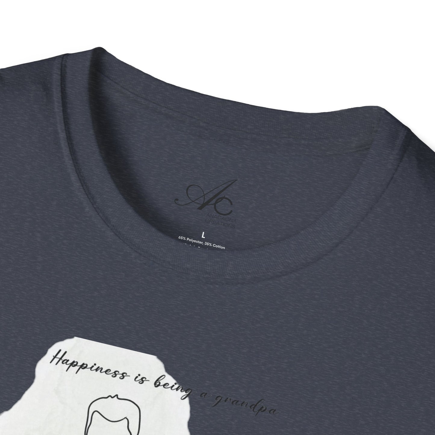 Happiness in Simplicity T-Shirt, Unisex Softstyle Tee, Casual Wear, Gift for Cyclists, Inspirational Quote Shirt, Summer Fashion