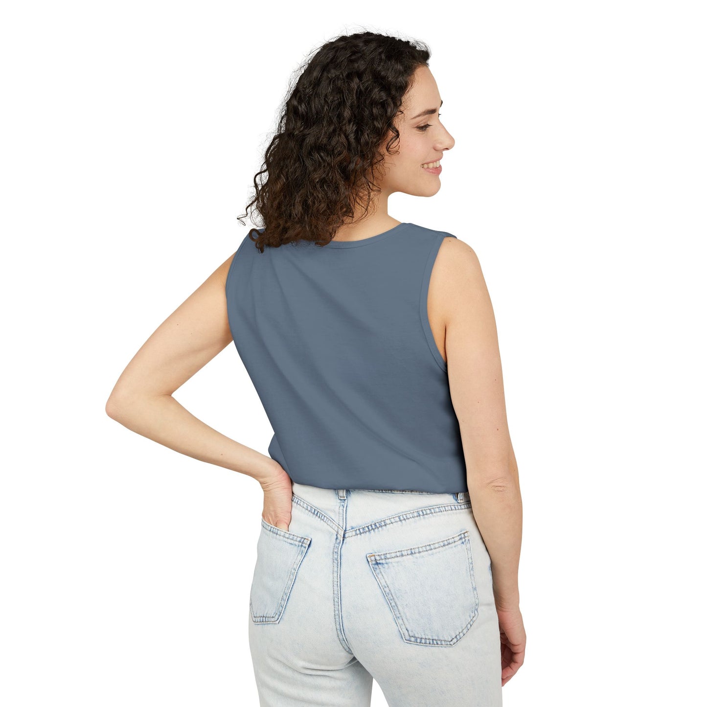 Sunflower Unisex Tank Top - Relaxed Summer Wear, Gift for Garden Lovers, Casual Beach Vibes, Perfect for Spring Celebrations, Gift Idea