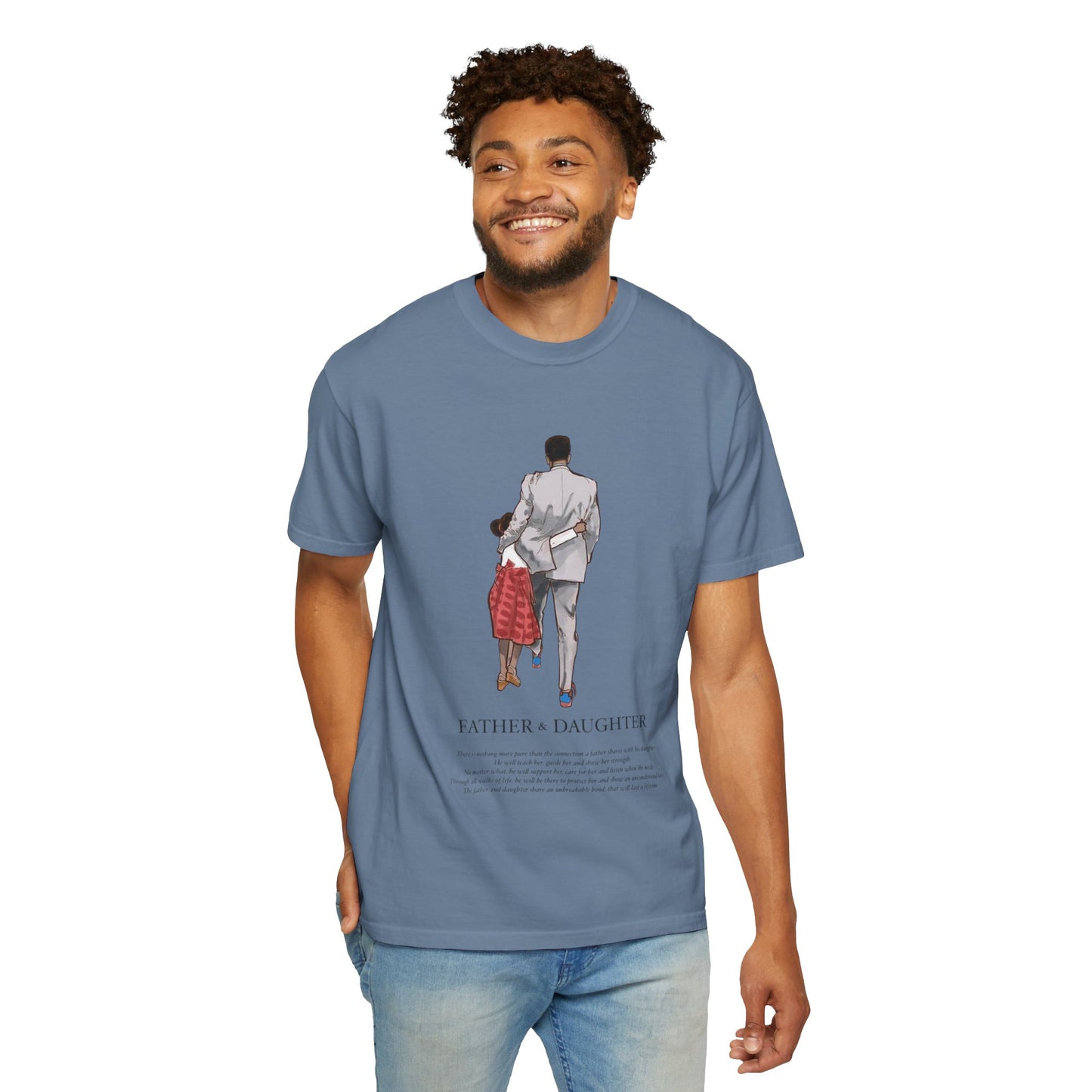 Father & Daughter Unisex T-Shirt, Heartwarming Gift for Dad, Perfect for Father's Day, Family Bonding, Casual Wear