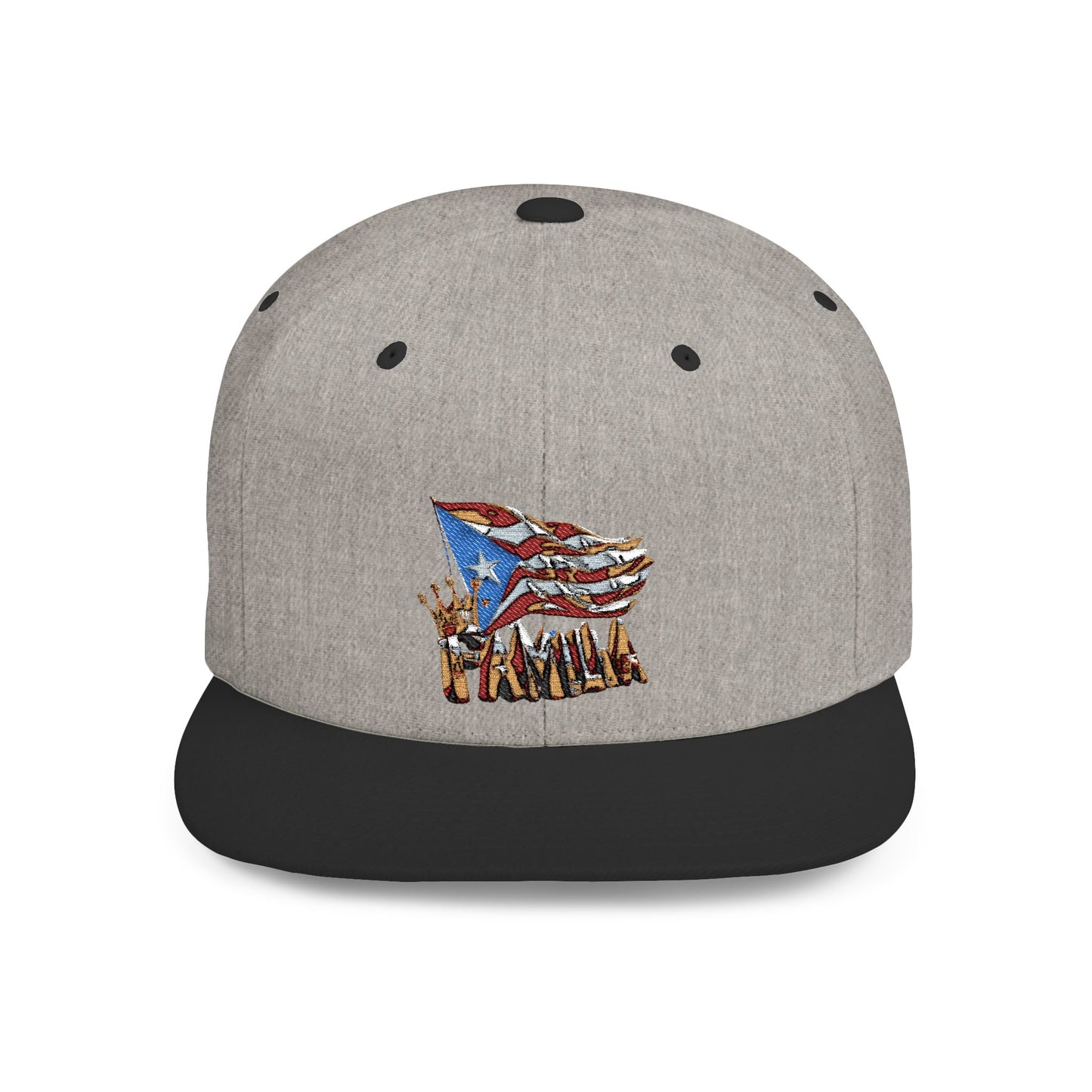 Puerto Rican Flag Snapback Hat | Casual Style Cap for Beach, Festivals, and Everyday Wear | Unisex Adjustable Hat