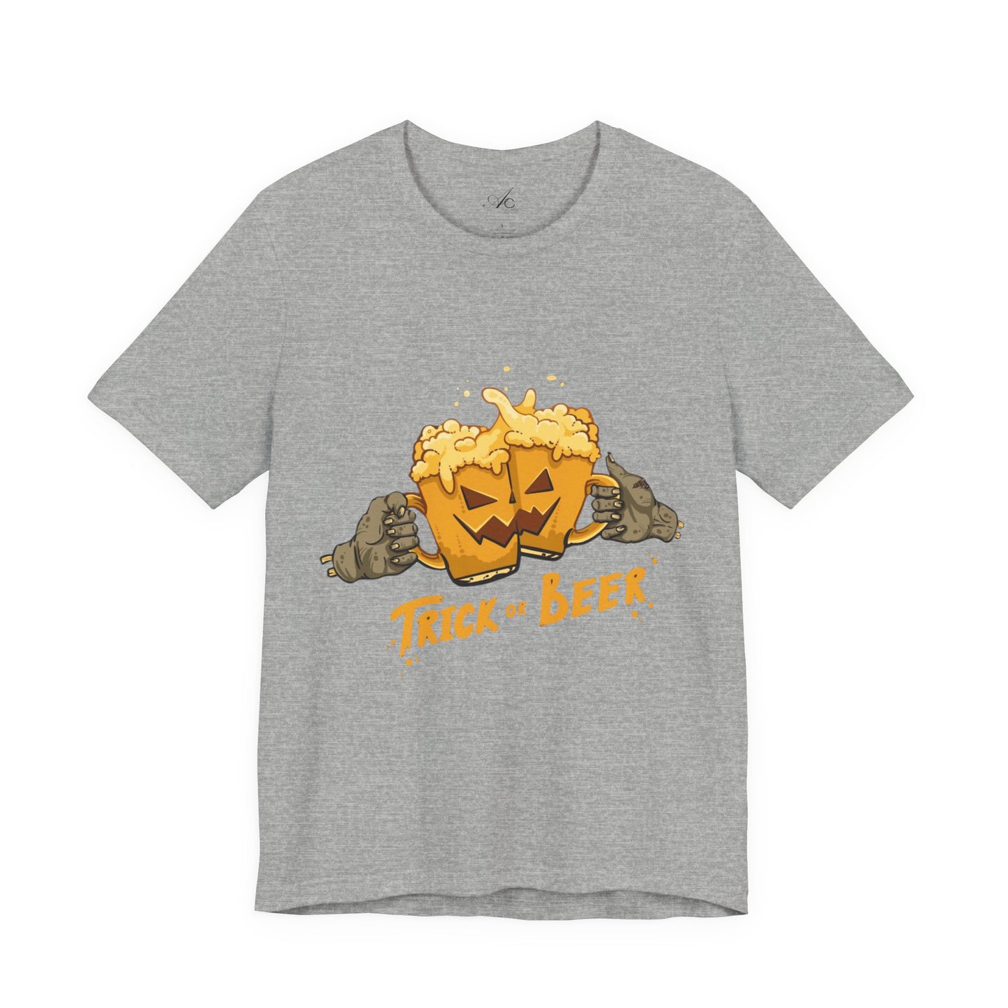 Halloween Beer Tee, Ghostly Fun Shirt, Unisex Graphic T-Shirt, Trick or Treat Apparel, Spooky Celebration Top
