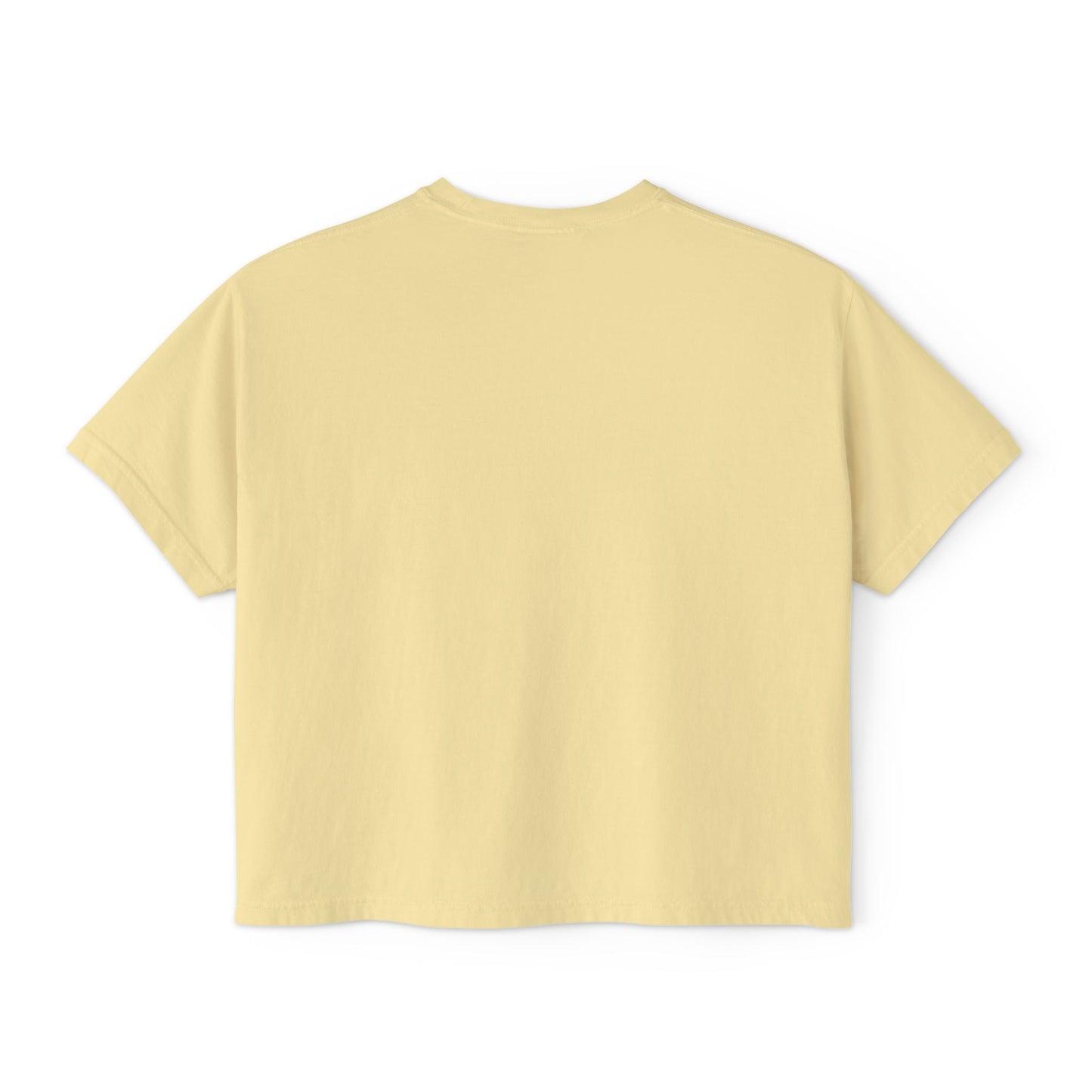 🌸 🧘♀️ Viste tu paz – Que tu energía hable primero Cute Elephant Women's Boxy Tee, Relaxed Fit Shirt, Gift for Animal Lovers, Casual Wear,