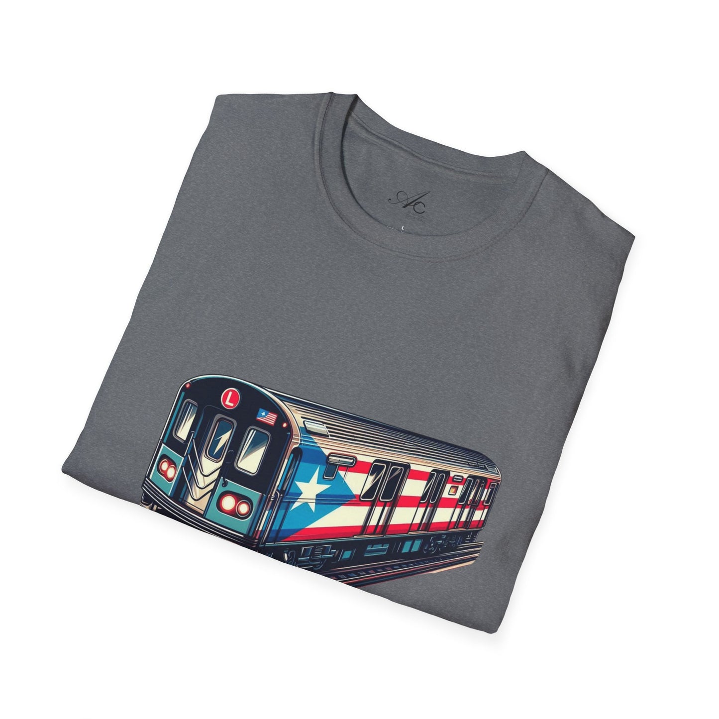 New Yorican and Proud Where Boricua Meets Brooklyn PR Train T-Shirt, Unisex Graphic Tee, Travel Shirt, Gift for NYC Lovers,