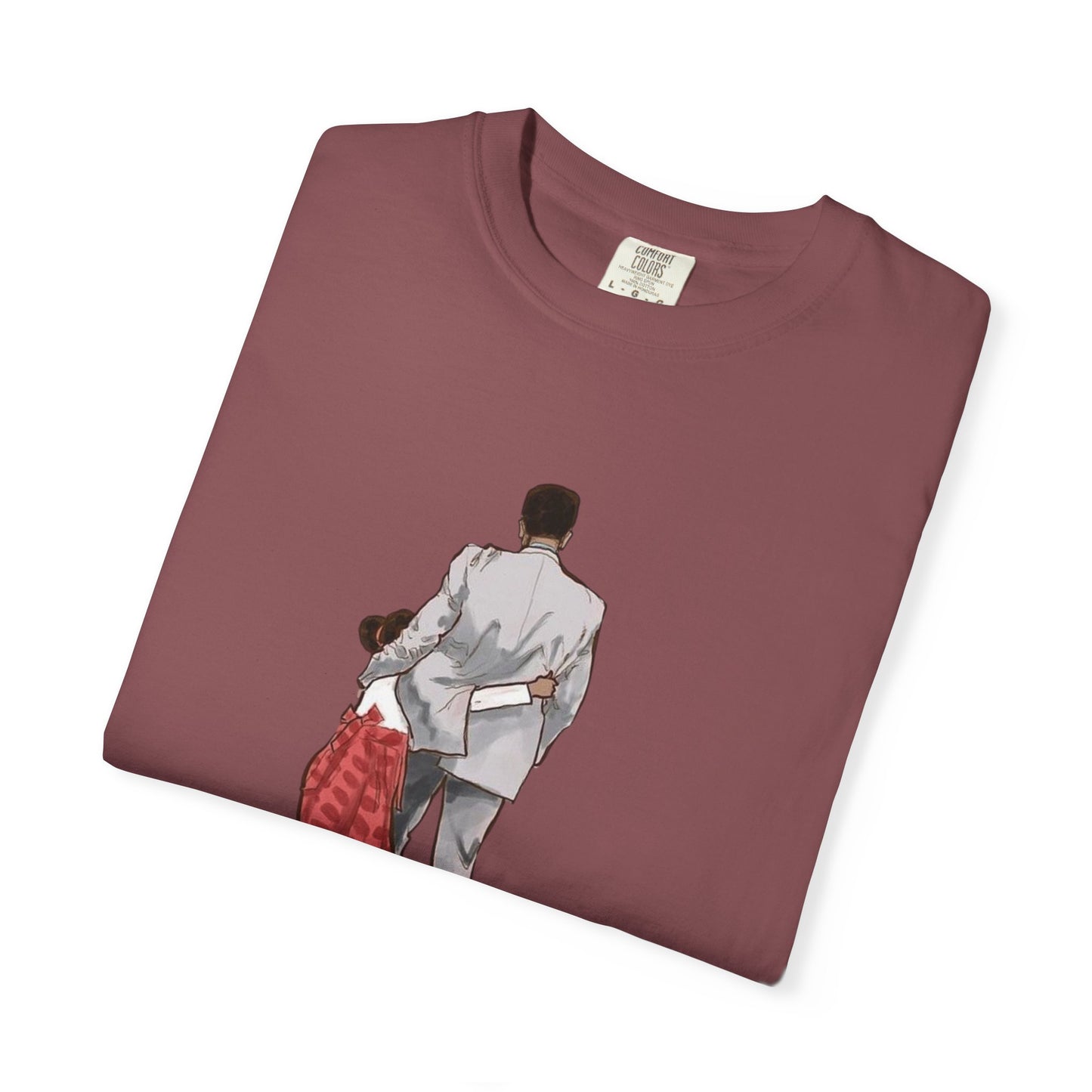 Father & Daughter Unisex T-Shirt, Heartwarming Gift for Dad, Perfect for Father's Day, Family Bonding, Casual Wear