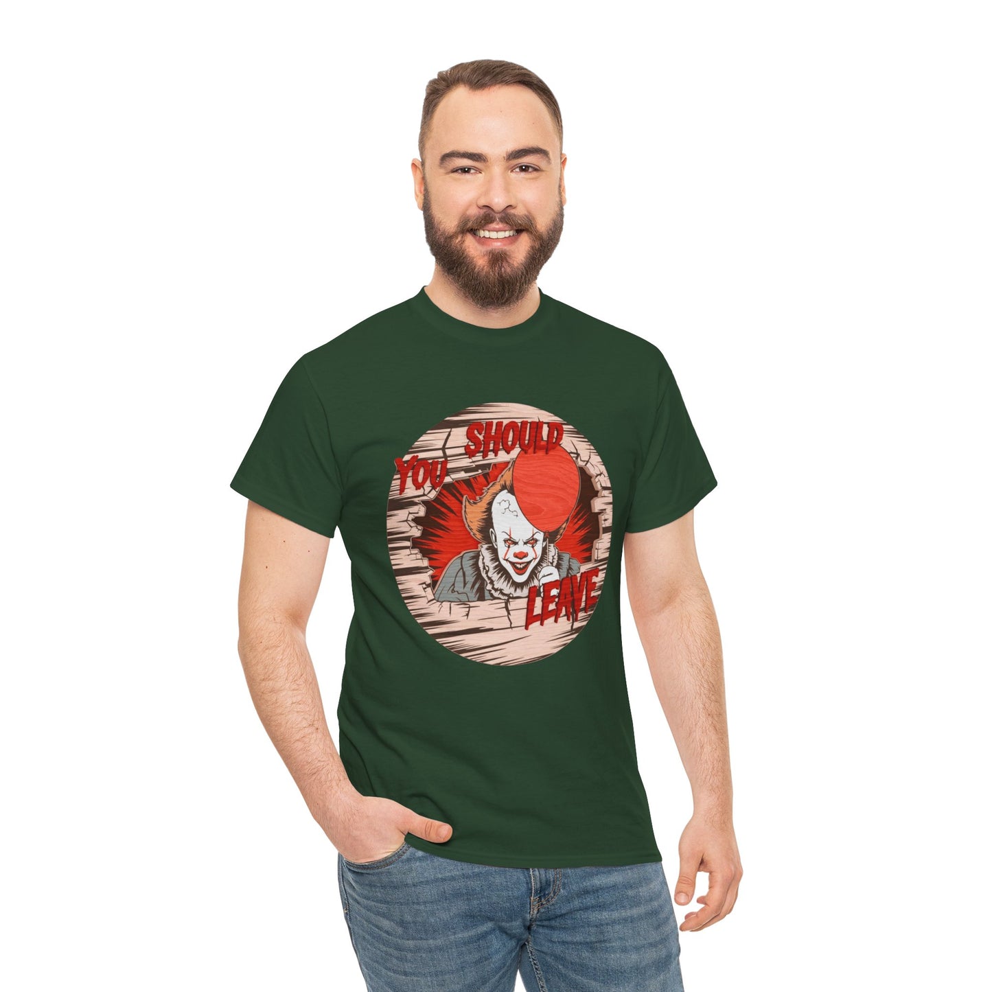 Horror Graphic Tee, Halloween Costume Shirt, Unisex Creepy Cotton Tee, Funny Horror T-Shirt, Retro Scary Outfit
