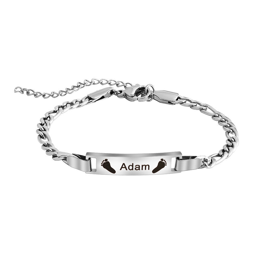 Custom Stitching Chain, Unique & Stylish Gift DIY Personalized Custom Children's Bracelet Ins Wind Stitching Chain