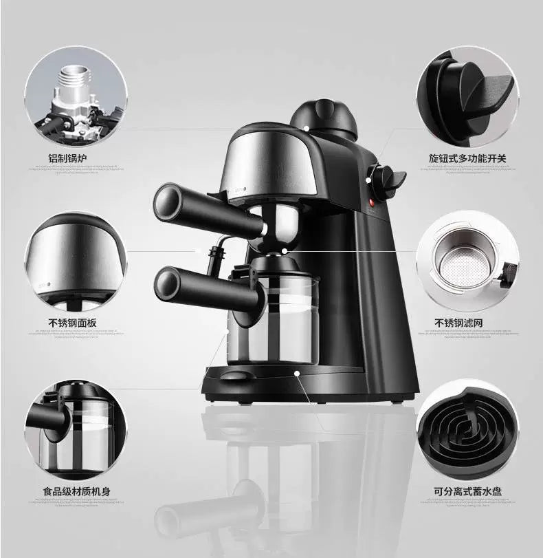 20bar Espresso Coffee Maker Machine Automatic Italian Latte Mocha Coffee Machine