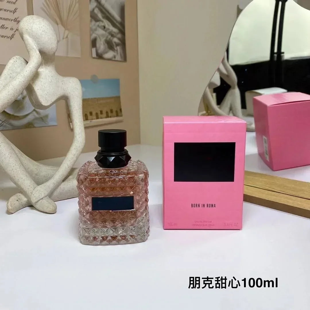 100ML Original Brand Perfume High-Quality Long Lasting Fragrance Charming Lady Body Spray Men Women's Perfumes Born in Roma