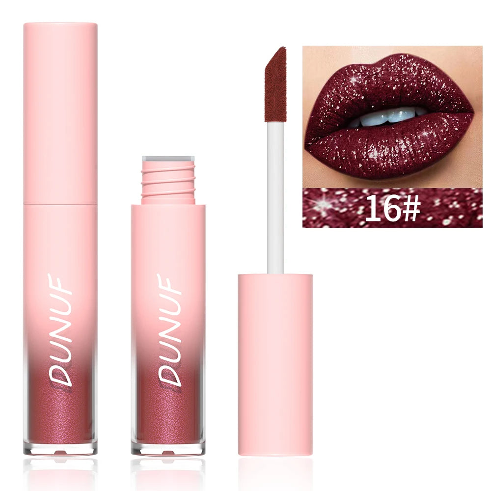 1pcs Pearlescent Lipstick - Waterproof Long-Lasting Lip Gloss Easy to Paint Exquisite Gift Stage Makeup Daily Makeup Universal