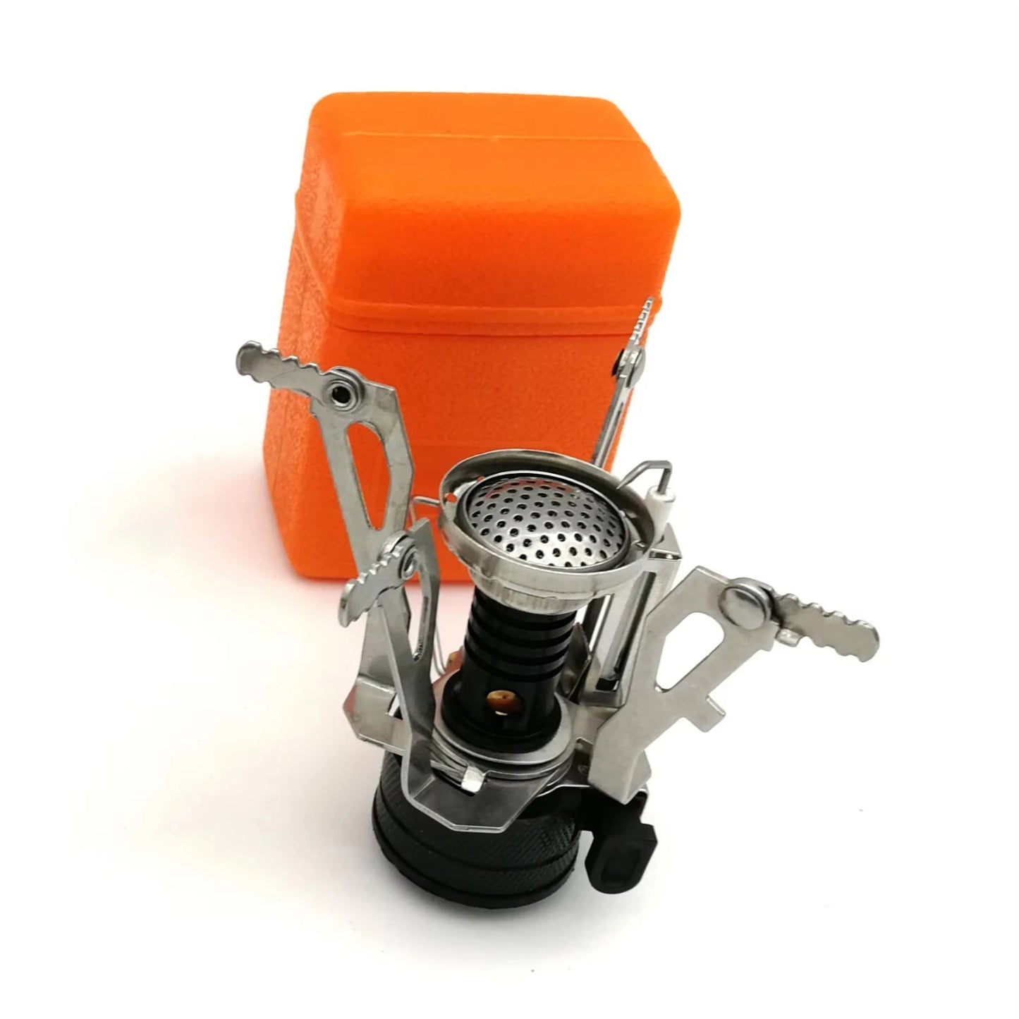 1PC Ultralight Portable Camping Stoves, Adjustable Valve Stove For Backpacking, Hiking, Mountaineering, Camping