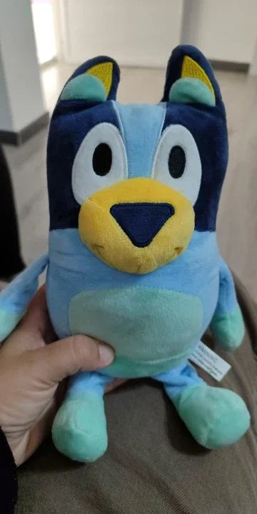 28cm Kawaii Anime Bluey Family Bingo Dog Music Figure Plush Toys Stuffed Animals Toy For Children Holiday Gifts