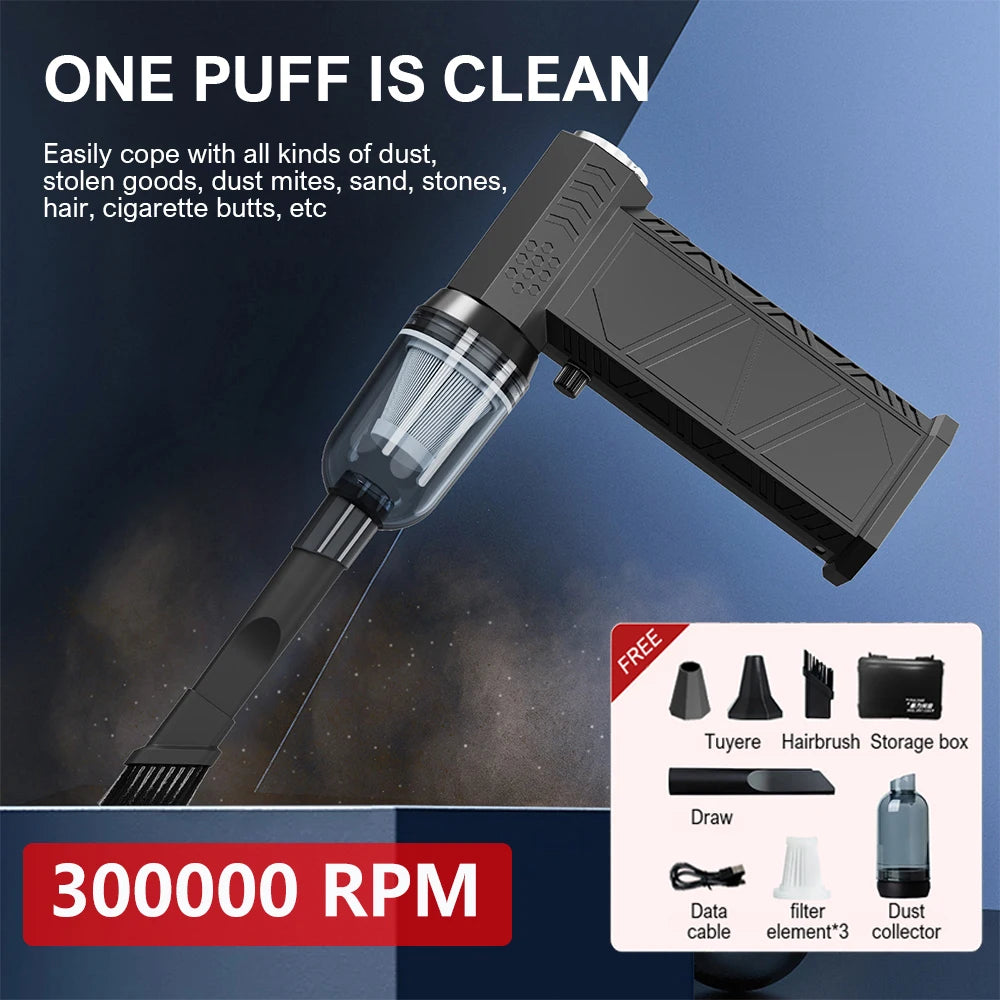 X9 Turbo Jet Blower 300000RPM Powerful Air Blower Brushless Motor Turbo Fan Wind Speed 58m/s 8000mAh Souffleur Air Puissant Tool