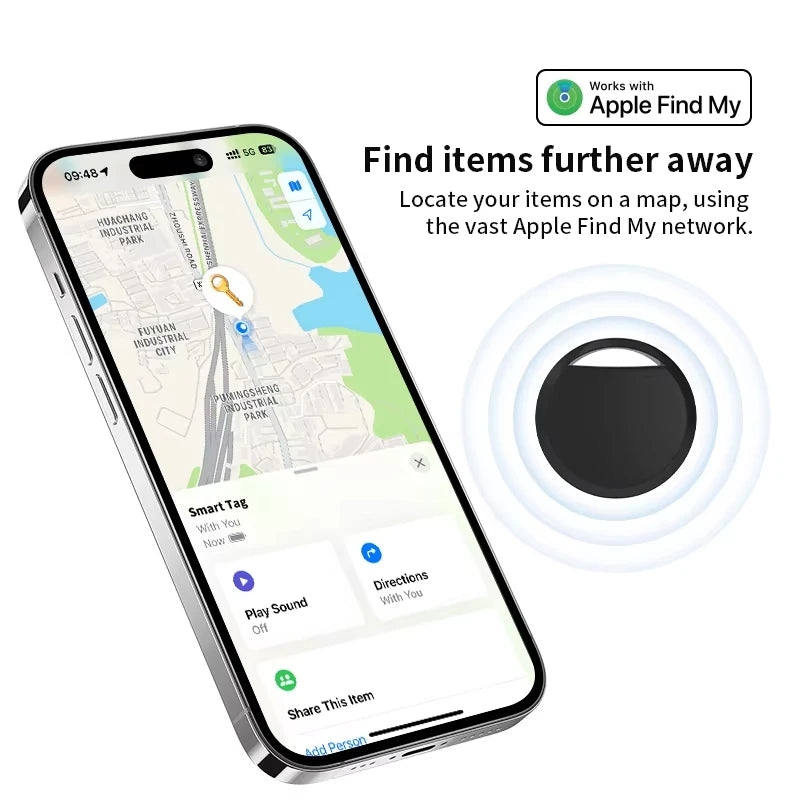 Xiaomi Airtag Bluetooth GPS Trackers IPX 5 Waterproof Sport Tracking Find My Elderly Kids Pets Available Mini Finders For iPhone
