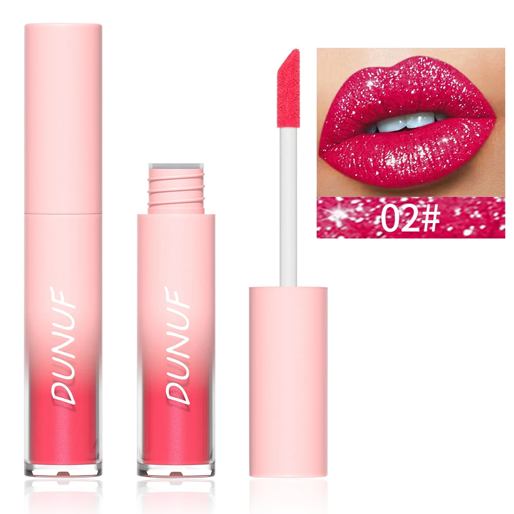 1pcs Pearlescent Lipstick - Waterproof Long-Lasting Lip Gloss Easy to Paint Exquisite Gift Stage Makeup Daily Makeup Universal