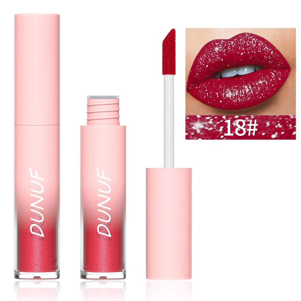 1pcs Pearlescent Lipstick - Waterproof Long-Lasting Lip Gloss Easy to Paint Exquisite Gift Stage Makeup Daily Makeup Universal