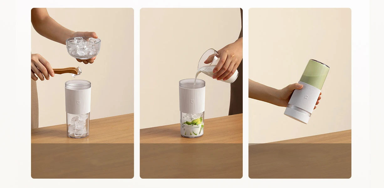 XIAOMI MIJIA Portable Juicer Cup 2 Electric Fruit Blender Machine Orange Juicer Kitchen Food Processor Make Juice Extractor Home