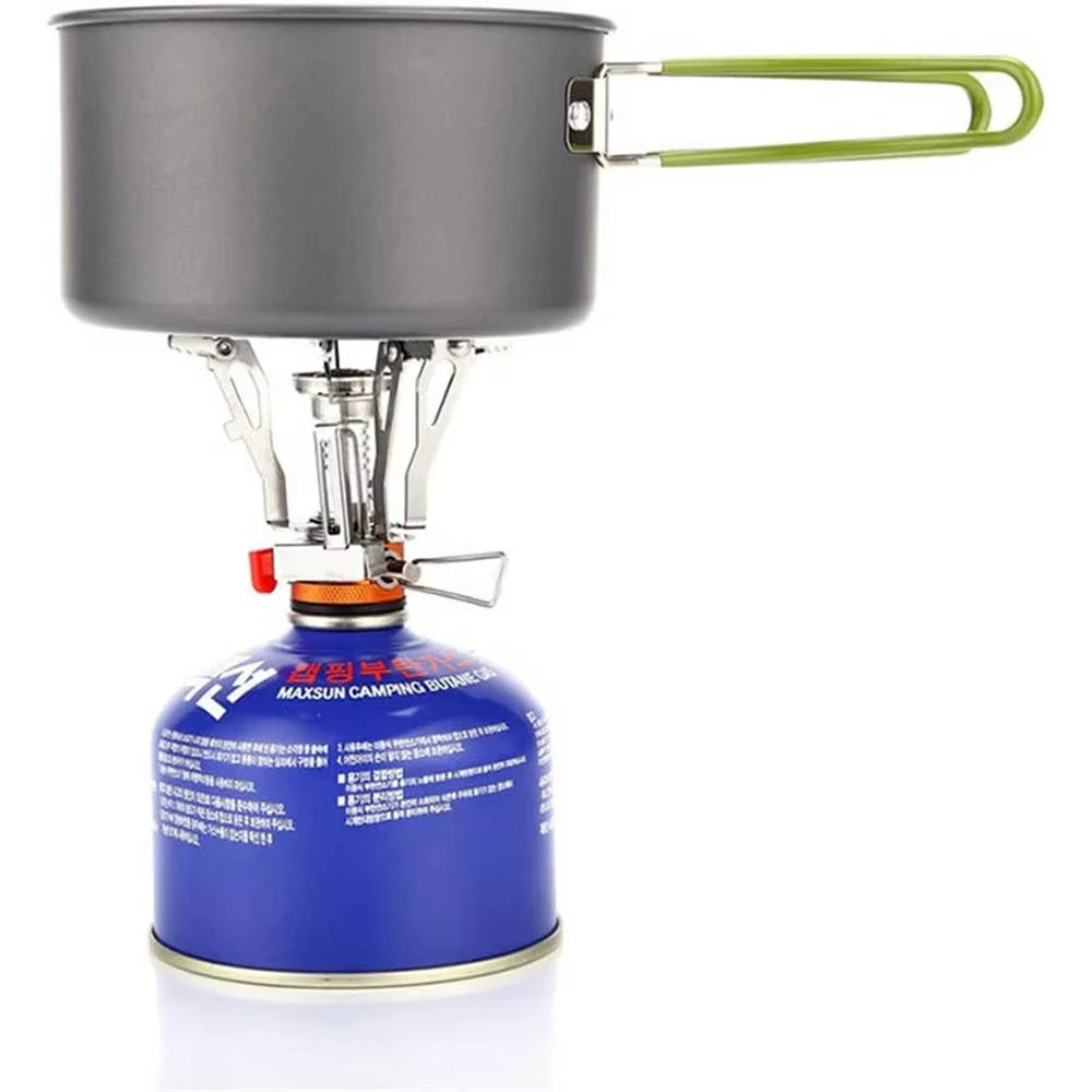 1PC Ultralight Portable Camping Stoves, Adjustable Valve Stove For Backpacking, Hiking, Mountaineering, Camping