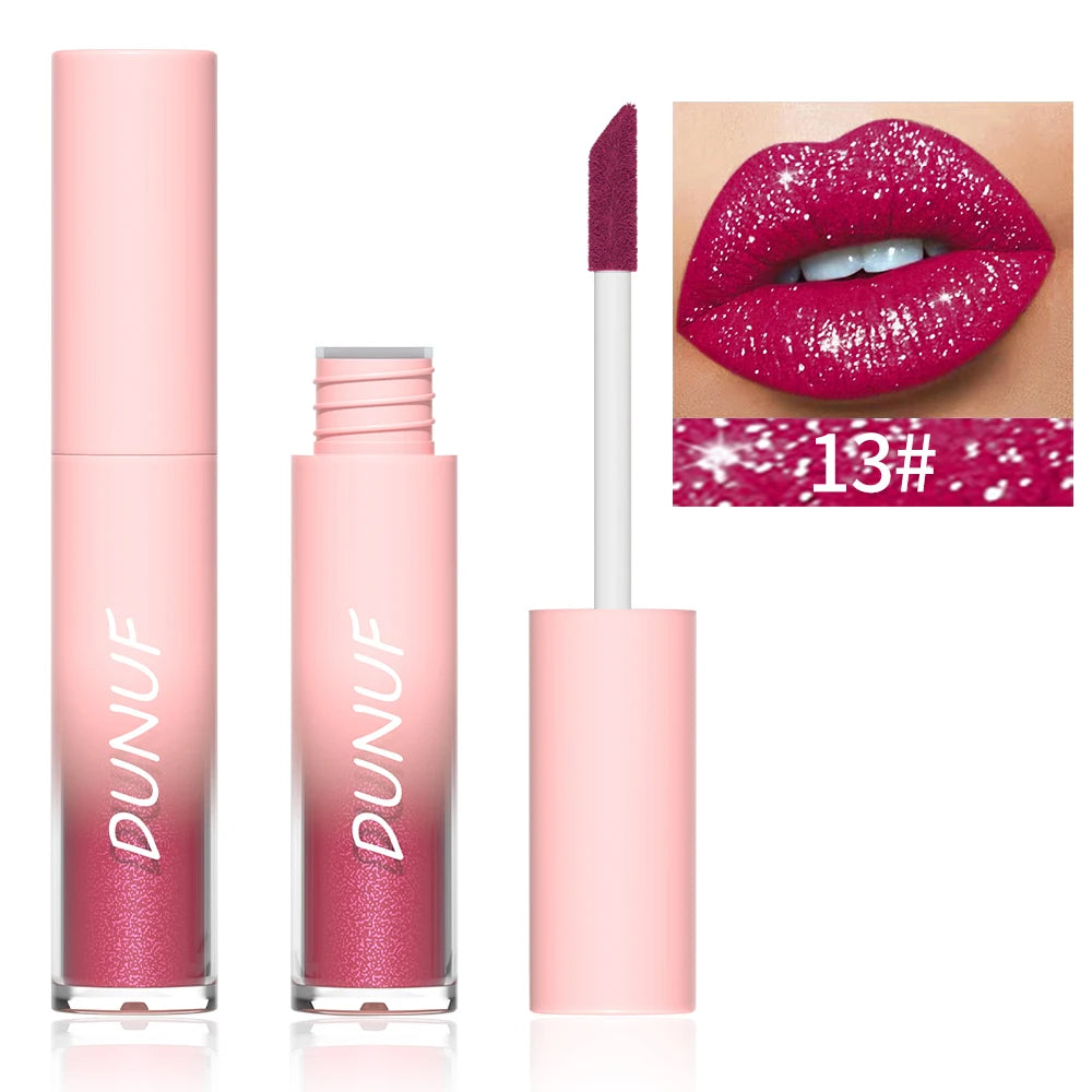1pcs Pearlescent Lipstick - Waterproof Long-Lasting Lip Gloss Easy to Paint Exquisite Gift Stage Makeup Daily Makeup Universal