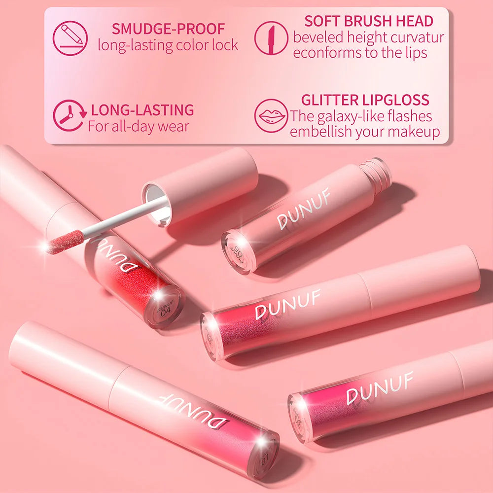1pcs Pearlescent Lipstick - Waterproof Long-Lasting Lip Gloss Easy to Paint Exquisite Gift Stage Makeup Daily Makeup Universal