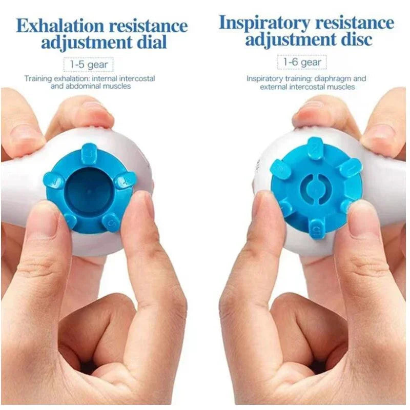 1 abdominal braeathing trainer Running swimming inspiratory resistance exercises portable lung capacity function