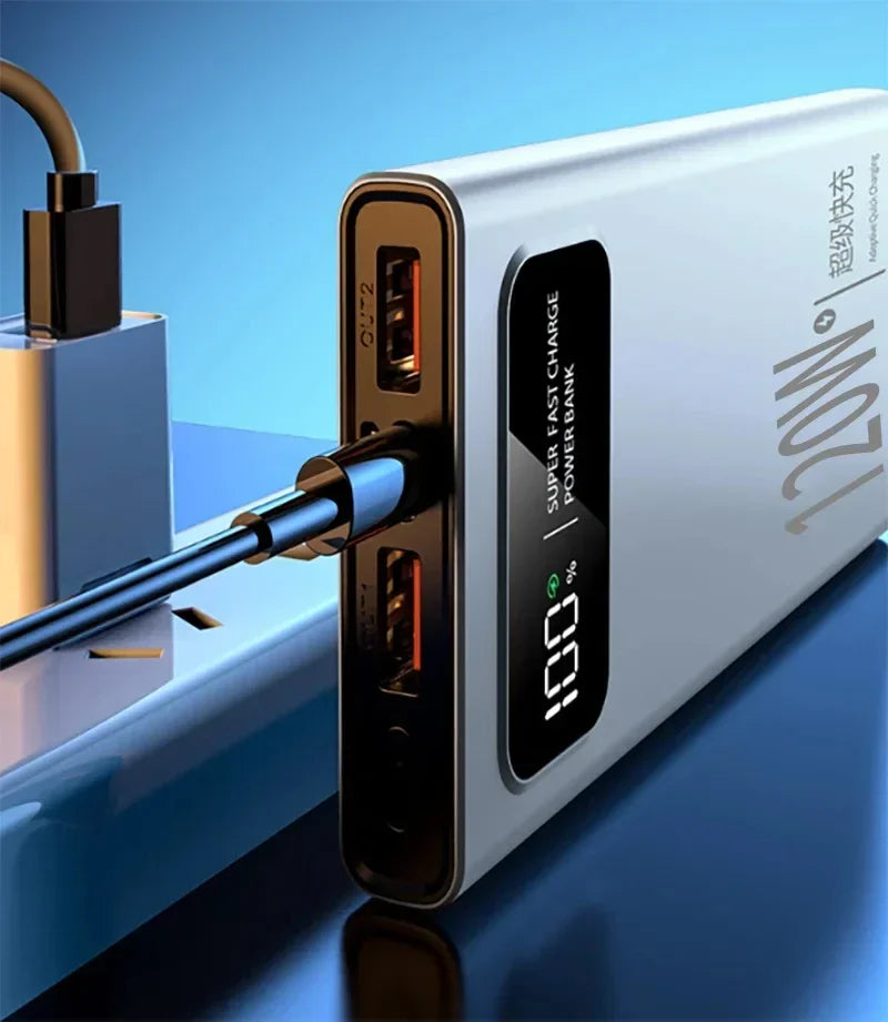 Xiaomi 120W PowerBank Super Fast Charging 200000mAh Large Capacity Portable Emergency Battery Supply Mobile Power For IPhone New