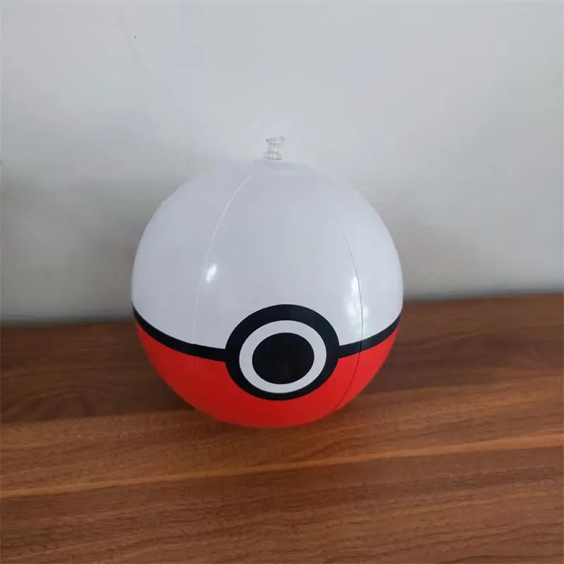 1PCS Pokeball Inflatable Beach Ball 30CM 40CM Balloons Football Swimming Pool Beach Party Decoration Sports Ball Fun Toy