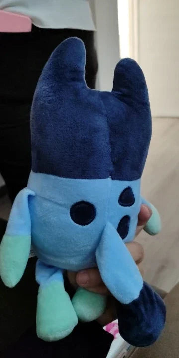 28cm Kawaii Anime Bluey Family Bingo Dog Music Figure Plush Toys Stuffed Animals Toy For Children Holiday Gifts
