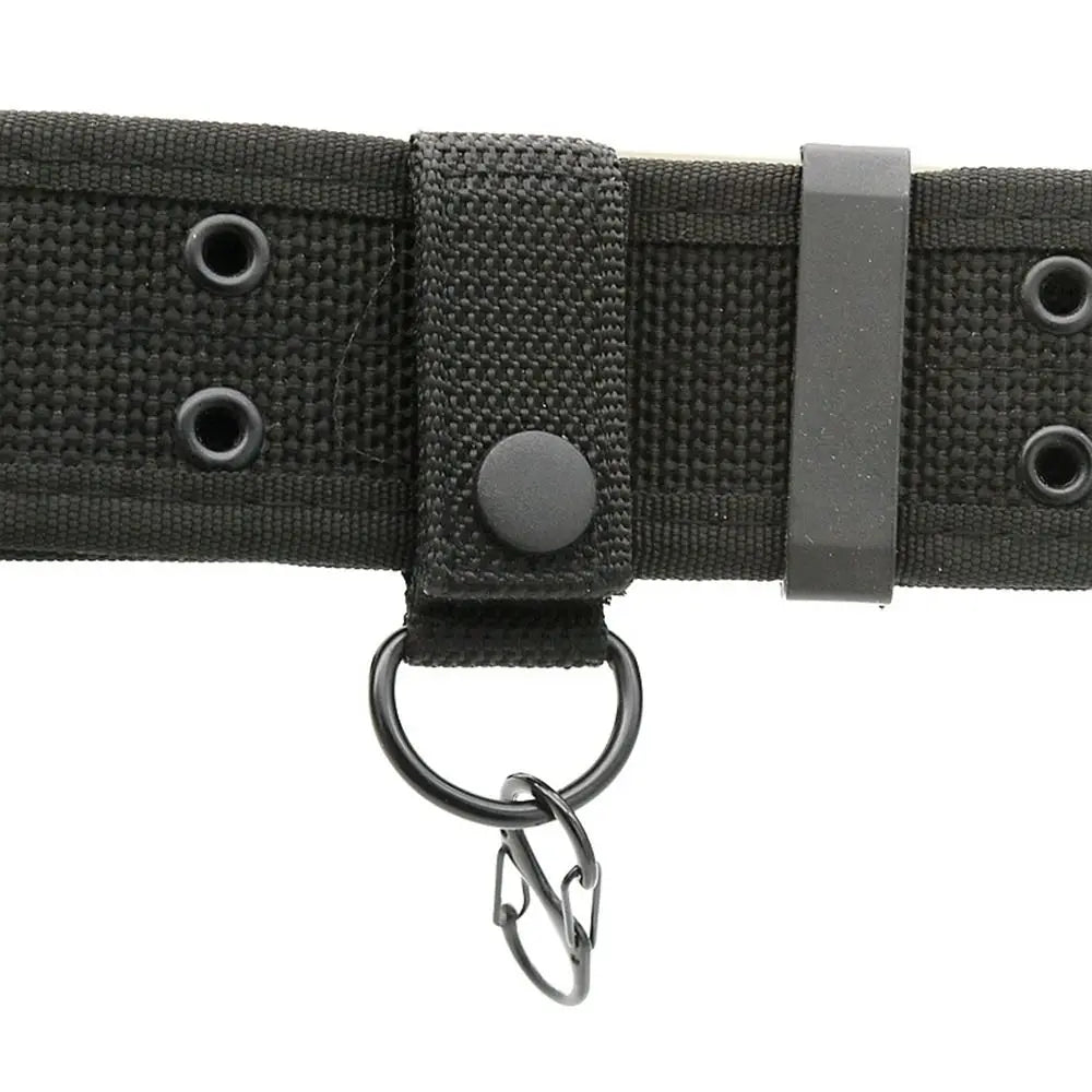 1pc Outdoor Tools Hiking Nylon Molle Ribbon Webbing D Buckle Key Hook Clip Climbing Carabiner