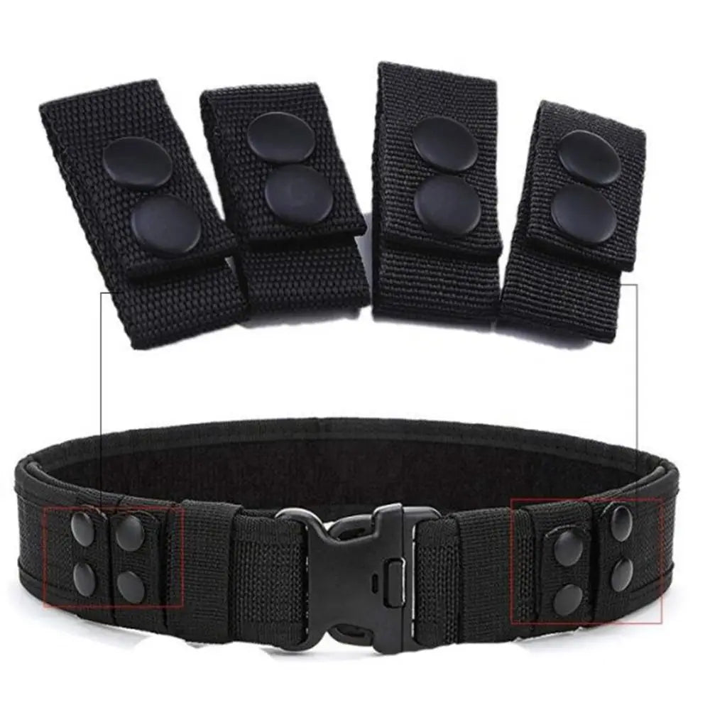 1pc Outdoor Tools Hiking Nylon Molle Ribbon Webbing D Buckle Key Hook Clip Climbing Carabiner